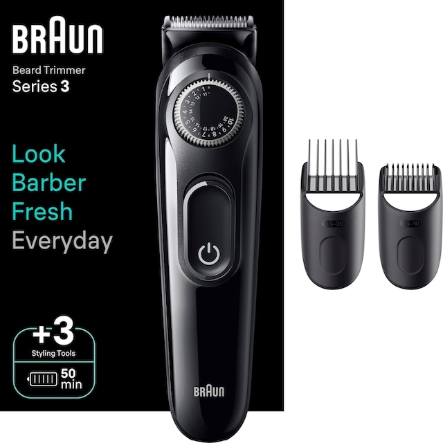 Braun Haarschneider »Series 3 BT3410«, 40 Einstellungen, wiederaufladbar  auf Rechnung | BAUR