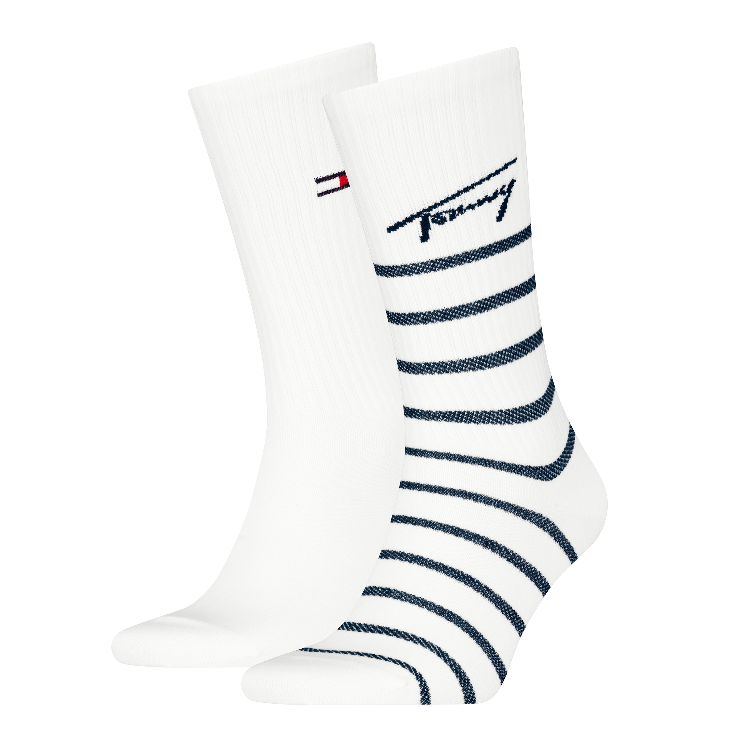 TOMMY HILFIGER Socken »TH universal TJ SOCK 2P BRETON...