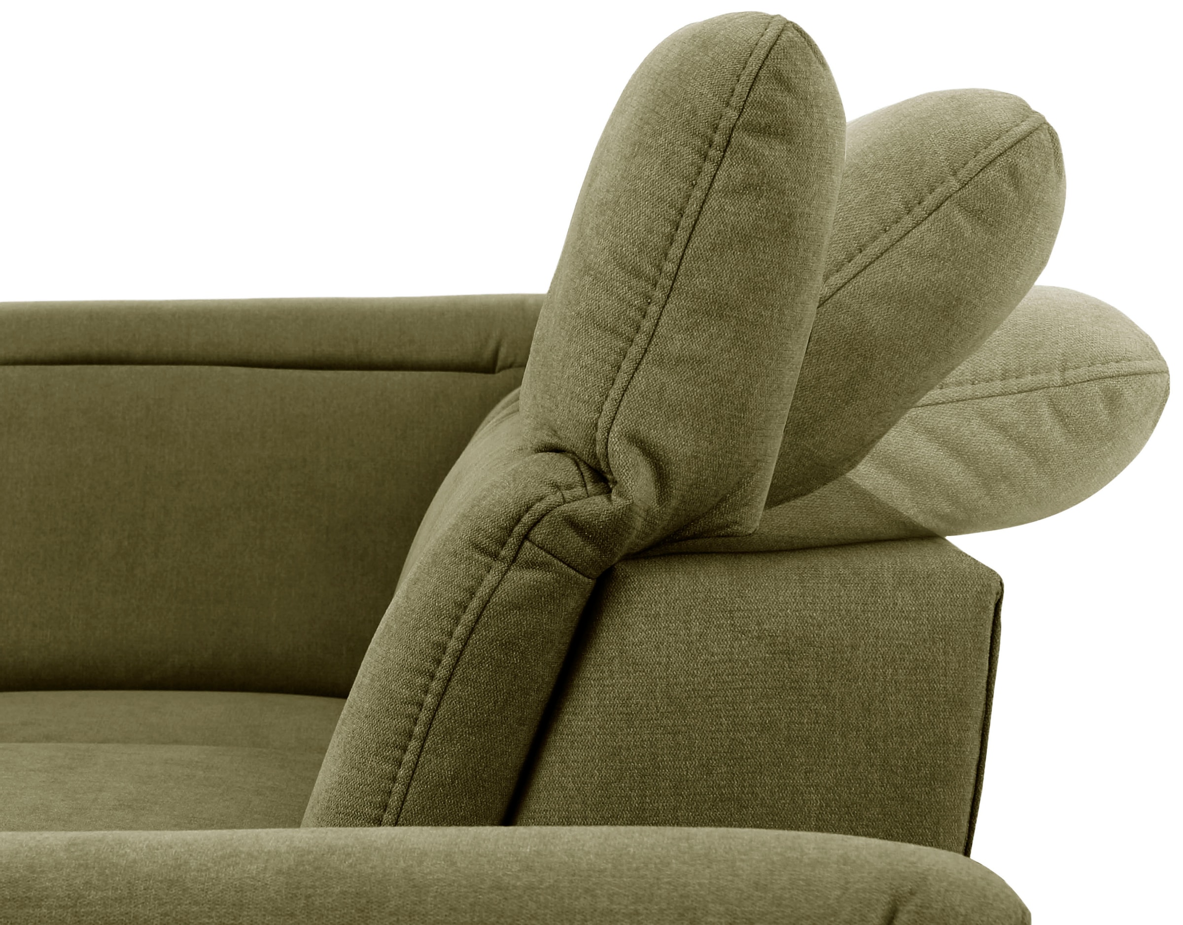 Home affaire Ecksofa »Mauritius L-Form«, mit Ottomane, mit Kopfteil- und Armlehnverstellung