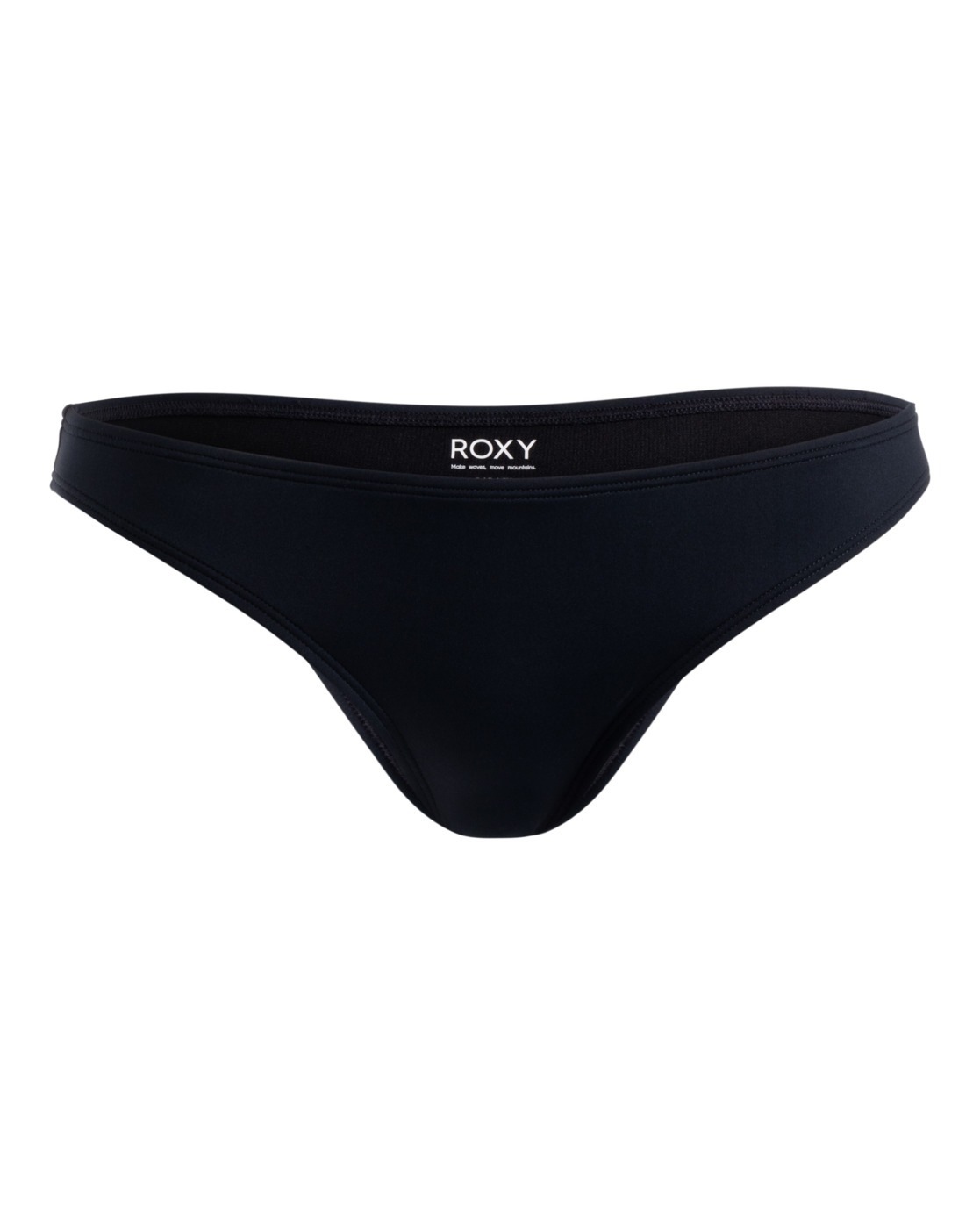 Bikini-Hose ROXY "Beach Classics", Damen, Gr. M, US-Größen, grau (anthrazit), Obermaterial: 87% Nylon, 13% Elasthan;, Badehosen Bikini-Hose