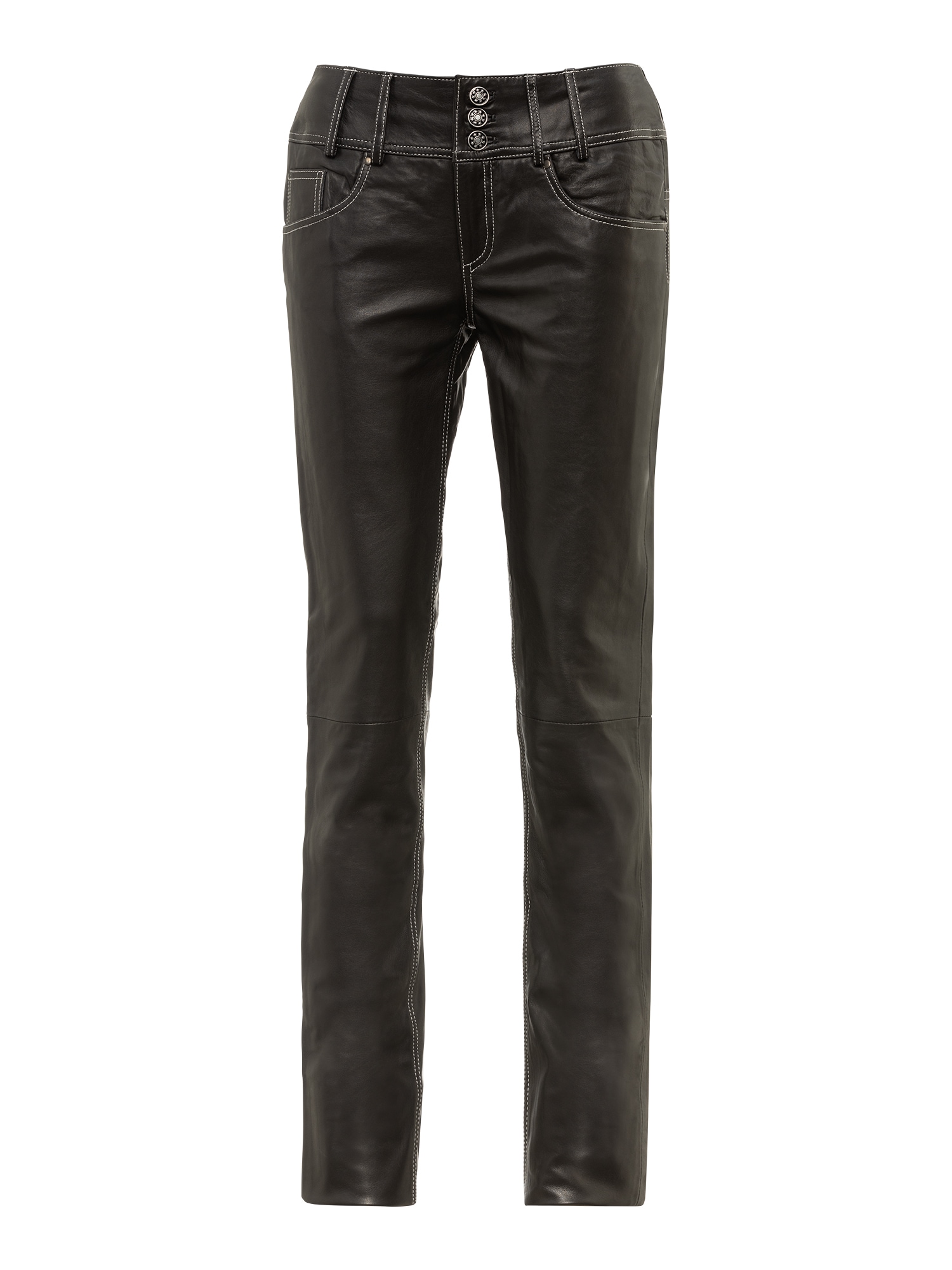 RICANO Lederhose "Lederhose Skinny Pant" Handgefertigt aus echtem Leder