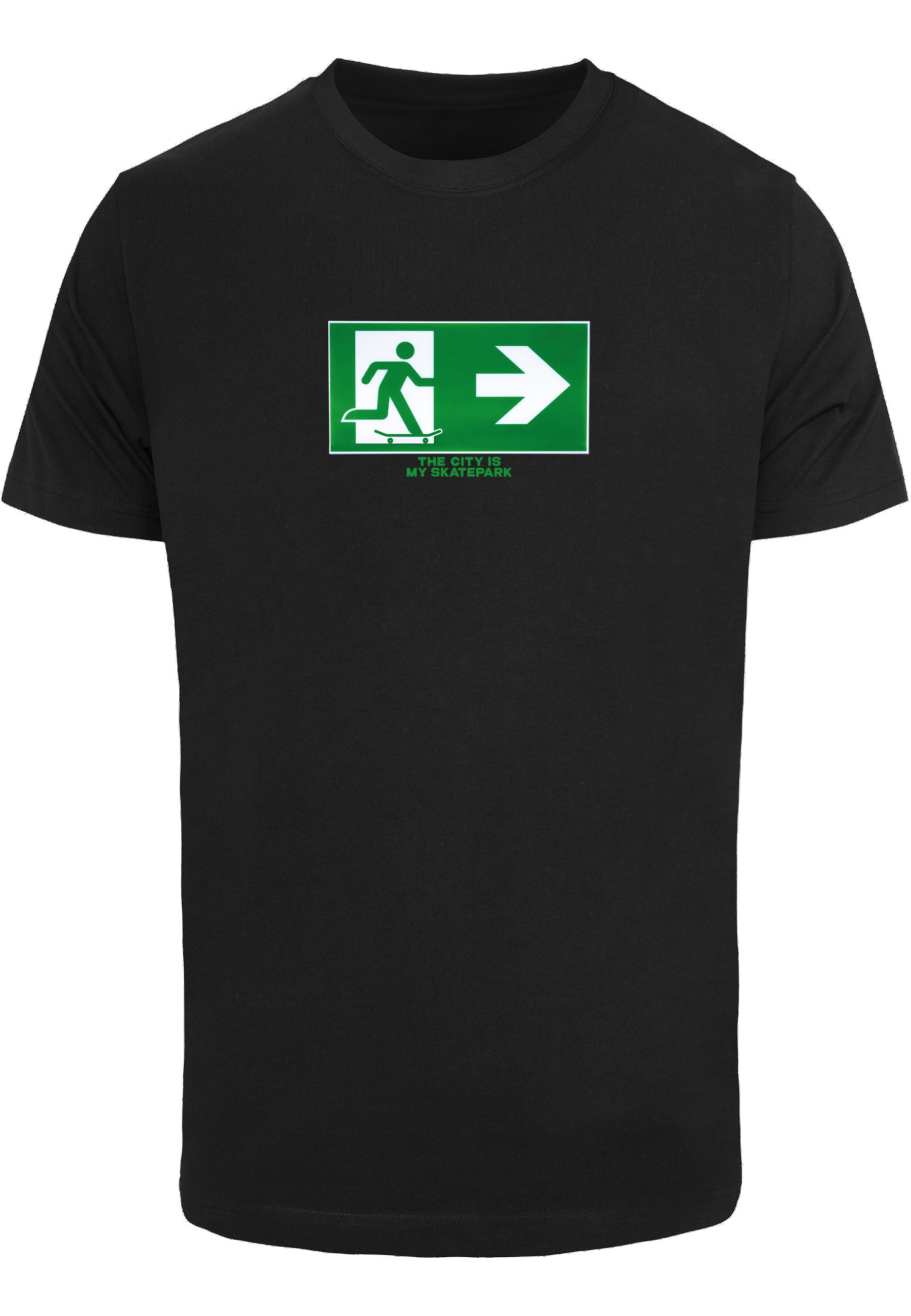 MisterTee T-Shirt "MisterTee Herren Skate Exit Tee" 1 Stk.