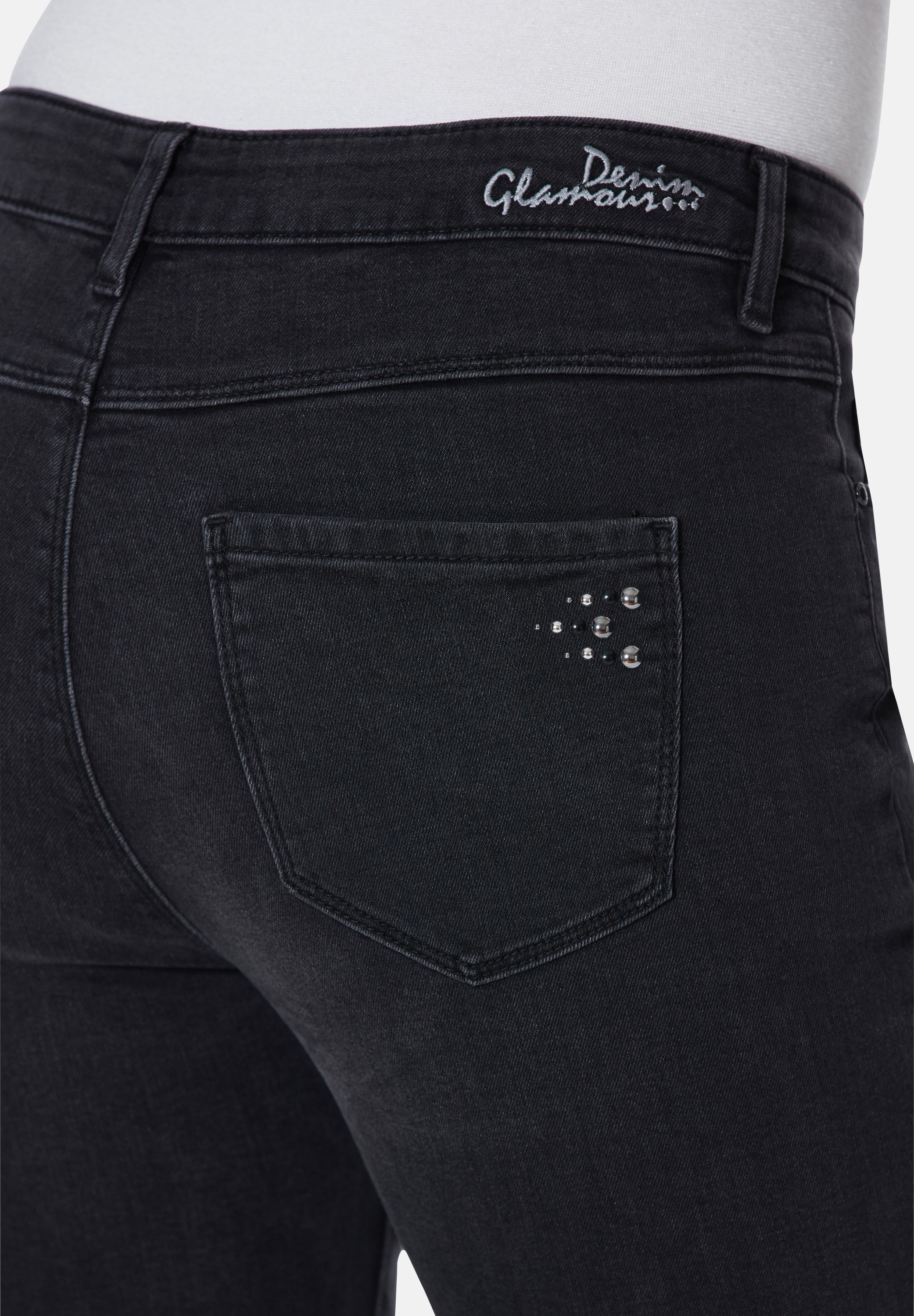 Thumbnail - STOOKER WOMEN 5-Pocket-Jeans "Zermatt Denim Straight Fit", Straight Fit Casual Clean Wash Denim Jeans für Damen
