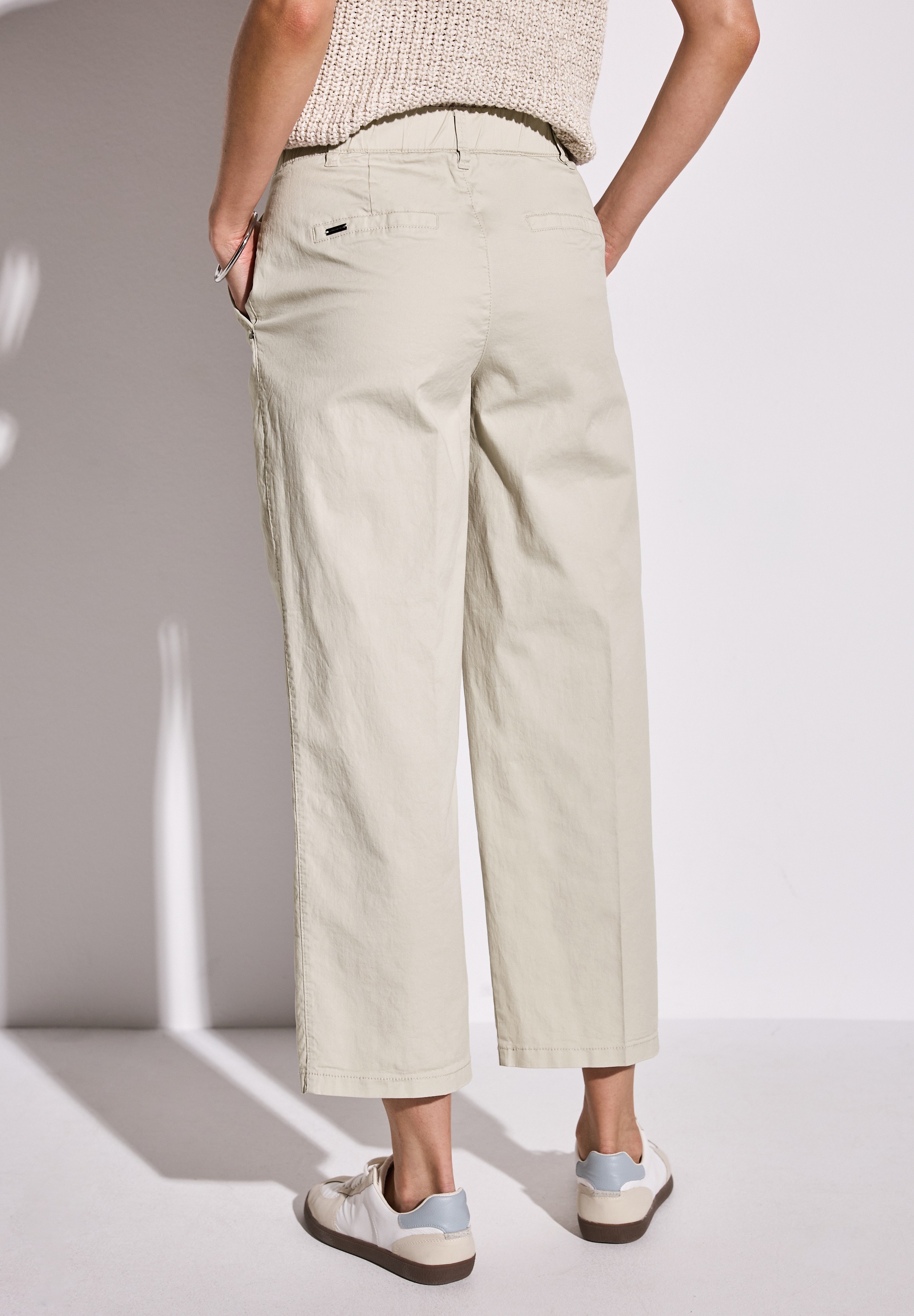 STREET ONE Chinohose, mit elastischem Bund hinten günstig online kaufen