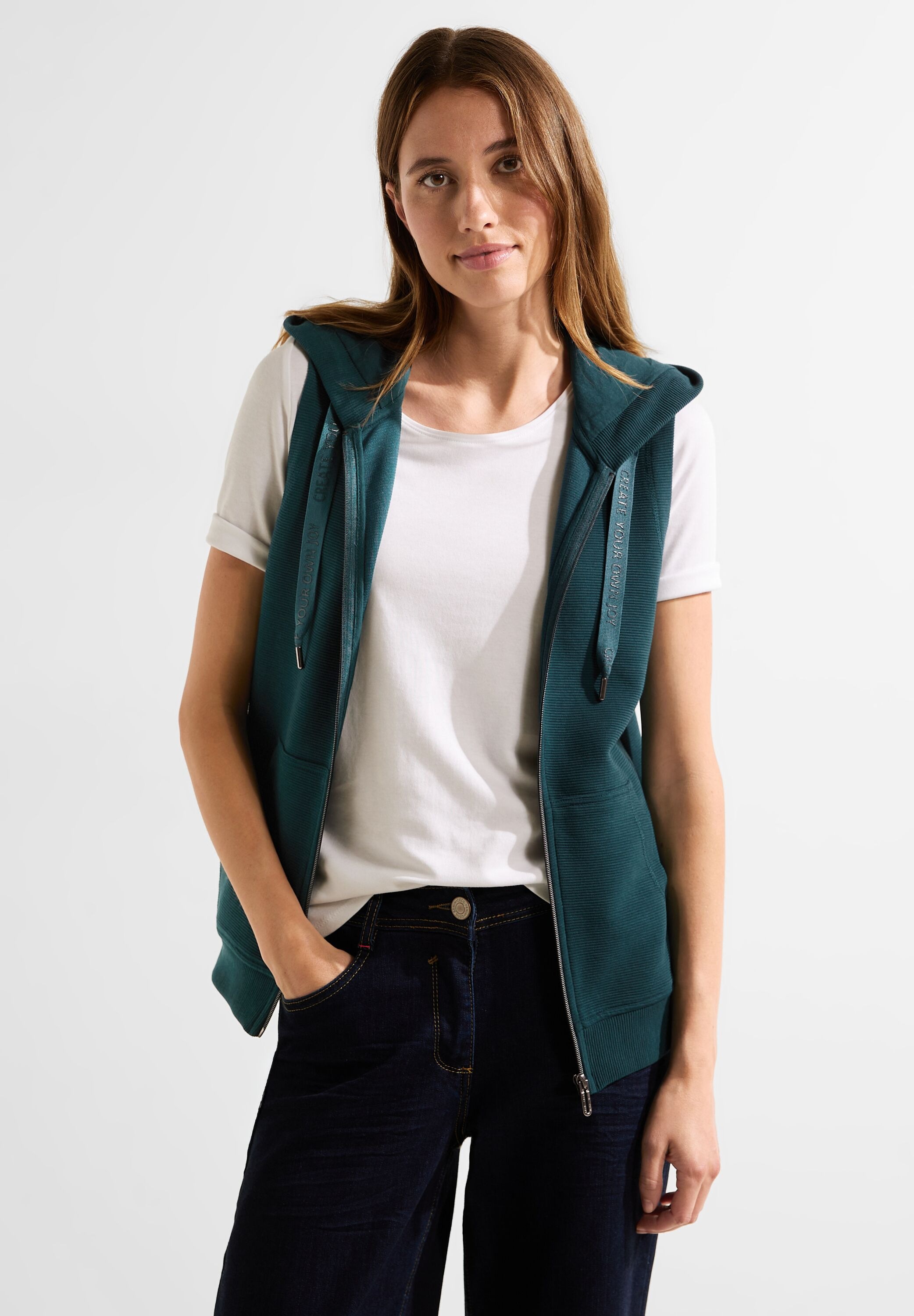 Cecil Shirtjacke, im Hoodie-Style