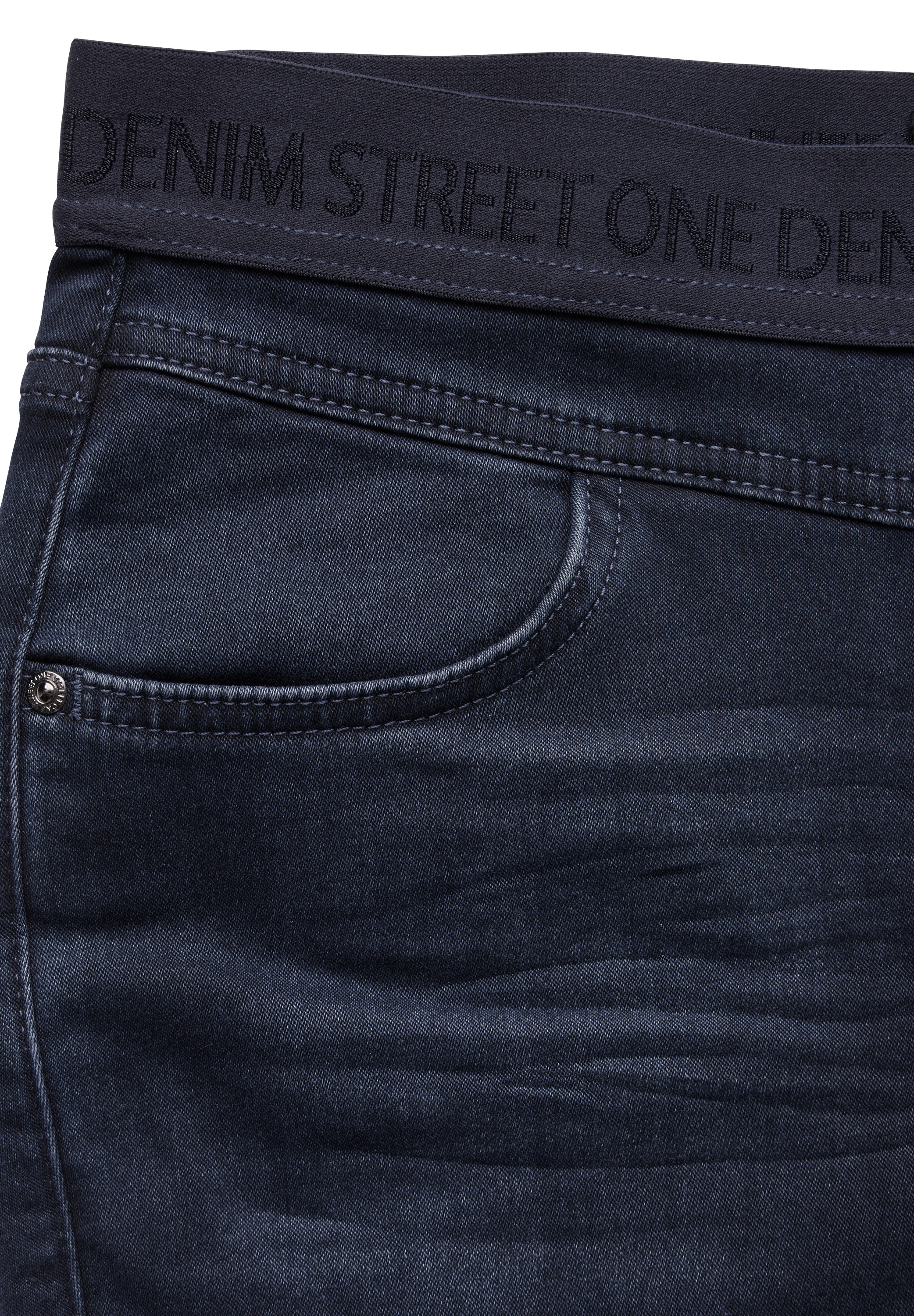 STREET ONE Slim-fit-Jeans, High Waist