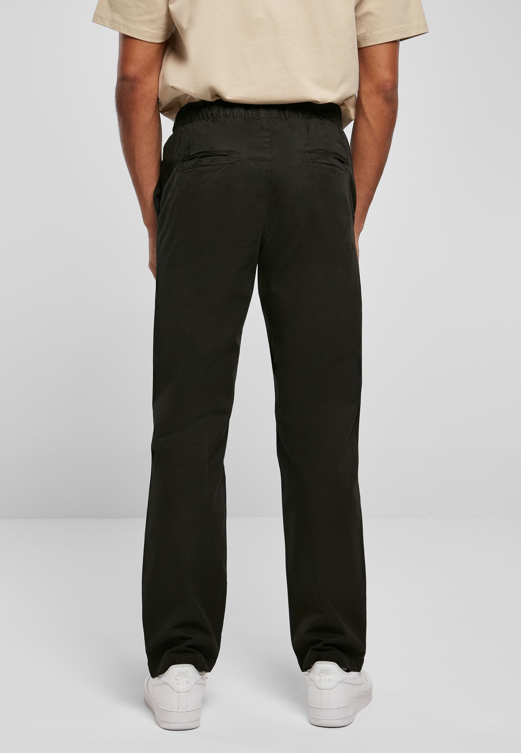 URBAN CLASSICS Stoffhose »Urban Classics Herren Straight Slit Trouser«, (1 tlg.)