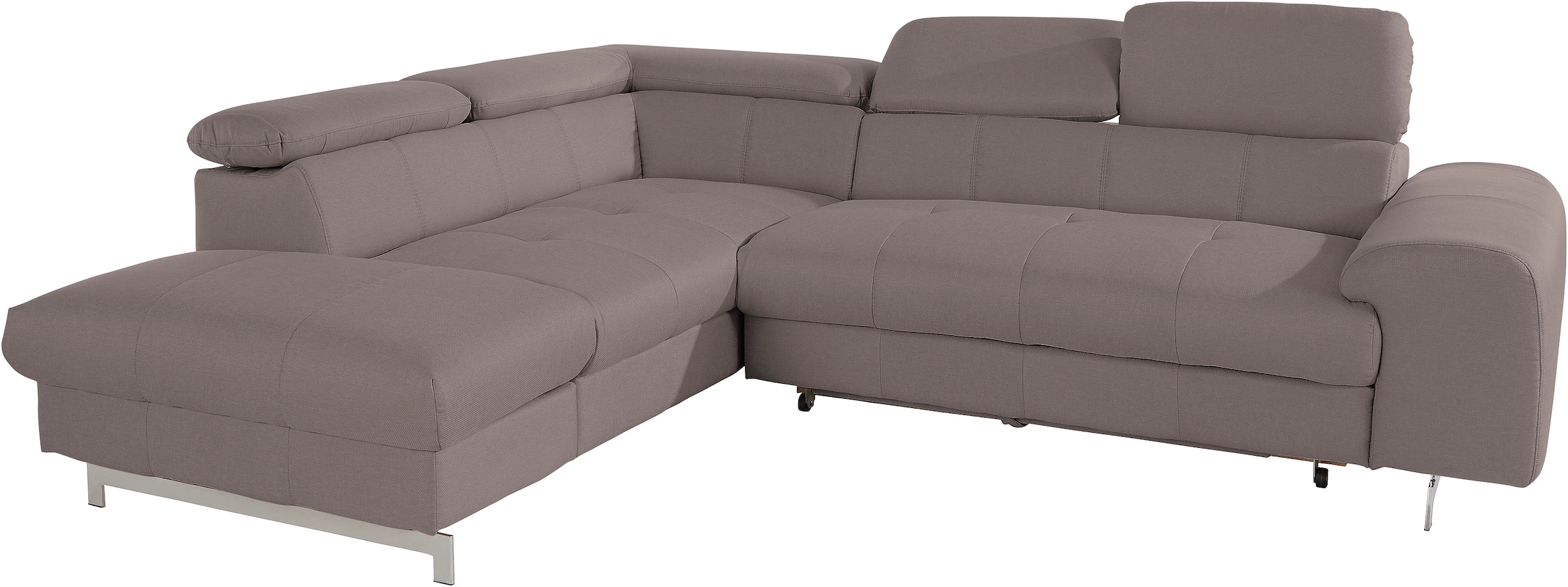 COTTA Ecksofa »Chef L-Form« su Kopfteilverst...