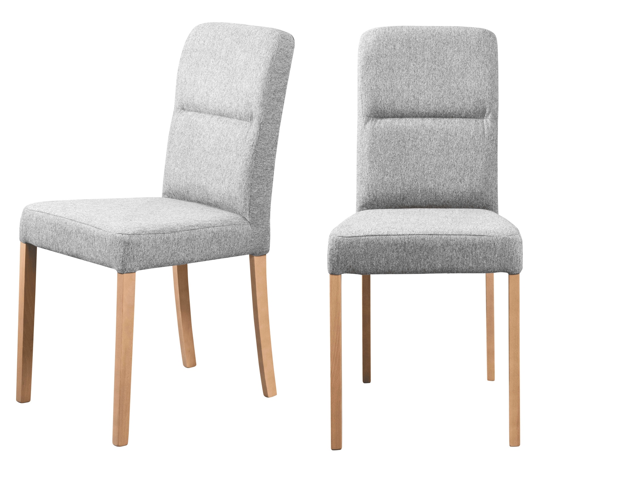 OTTO home 4-Fußstuhl "Nina Küchenstuhl, Polsterstuhl" (Set) 2 Stk.Gestell B günstig online kaufen