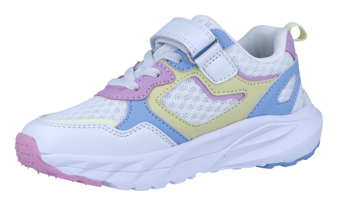 Richter Sneaker »Jumper WMS: Weit«, Freizeitschuh mit Logoverzierung, Größenschablone zum Download