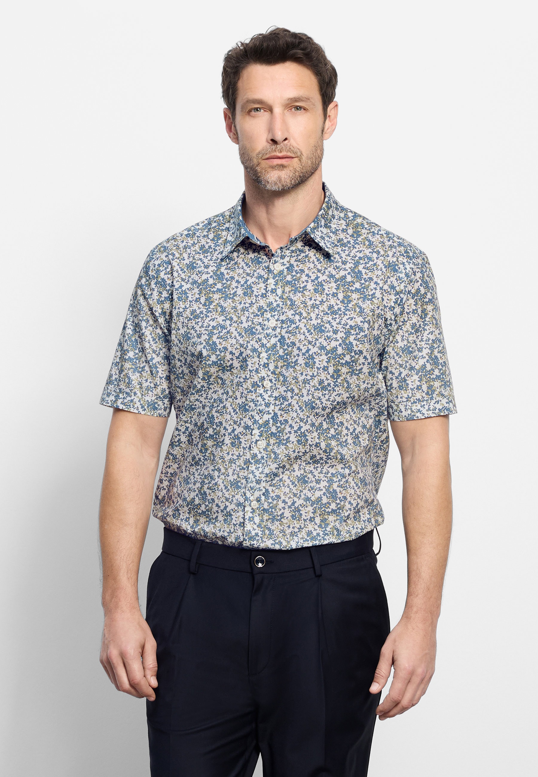 OLYMP Kurzarmhemd »OLYMP Casual, regular fit, Kent«