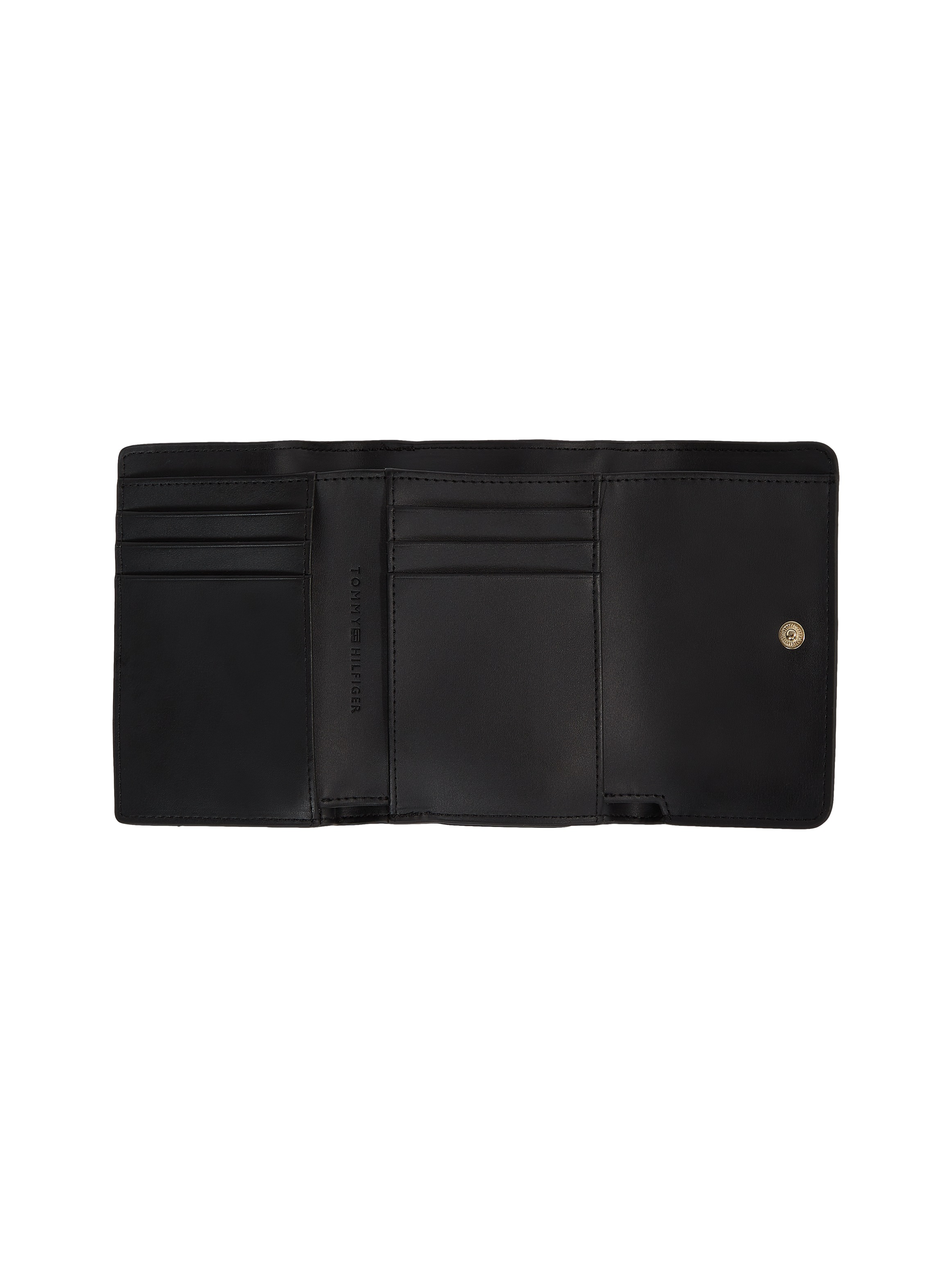 Tommy Hilfiger Geldbörse »TH DISTINCT TRIFOLD WALLET MONO«, Damen Geldbeutel, Portemonai mit edlem TH-Logo