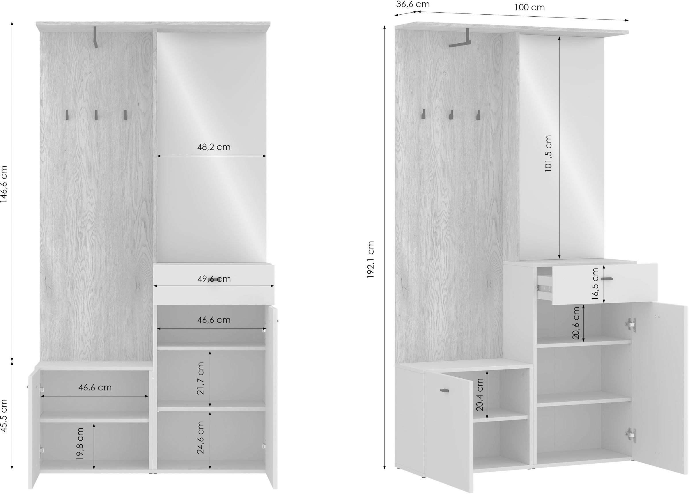 Home affaire Garderoben-Set