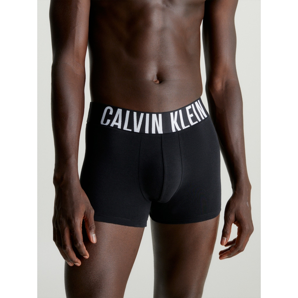 Calvin Klein Underwear Trunk »TRUNK 3PK«, (Packung, 3 St., 3er), mit Logo-Elastikbund