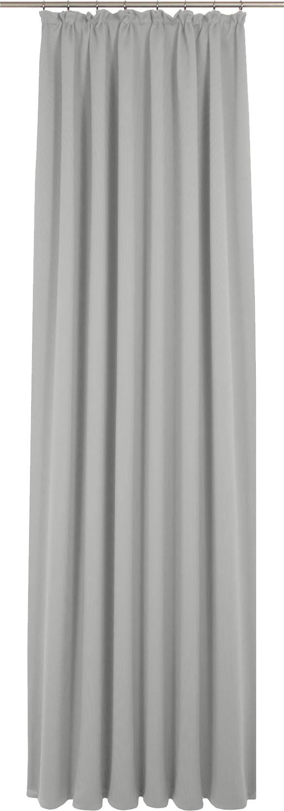 Adam Vorhang "Vorhang Uni Collection Light aus 100% Bio-Baumwolle, Kräuselb günstig online kaufen