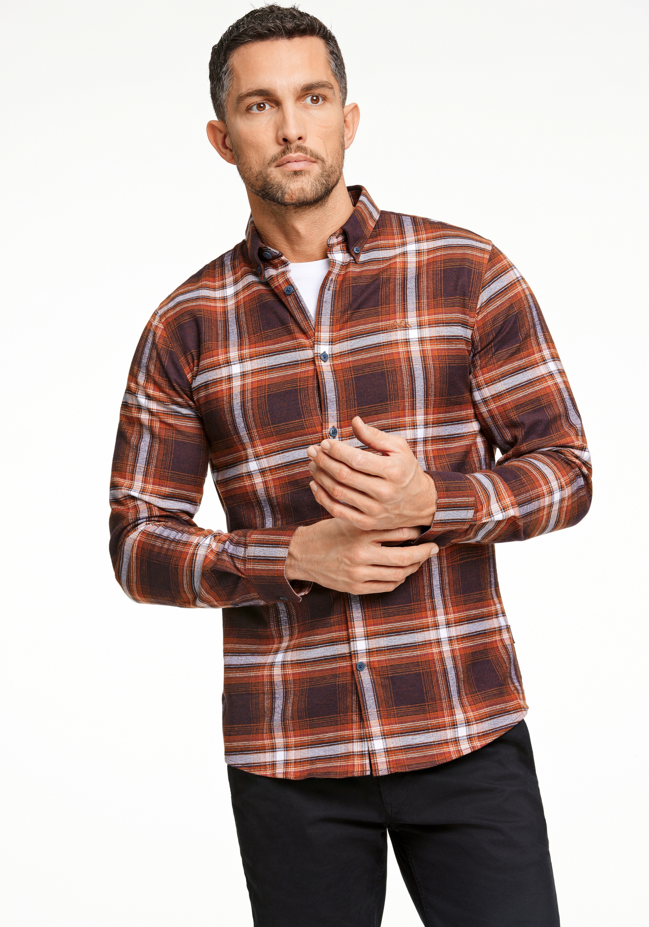 LINDBERGH Flanellhemd "Lindbergh Freizeithemd" günstig online kaufen