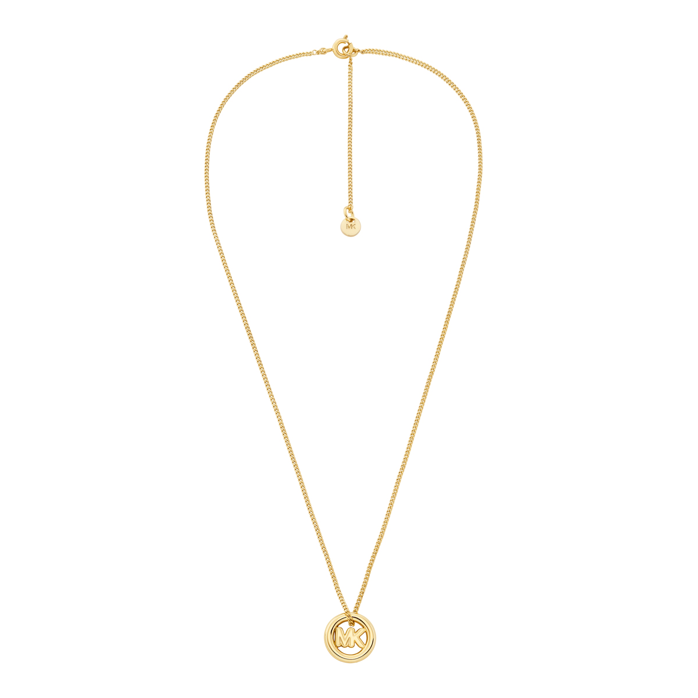 MICHAEL KORS Kette mit Anhänger »Schmuck Geschenk Metall Halskette PREMIUM«, wahlweise mit oder ohne Zirkonia