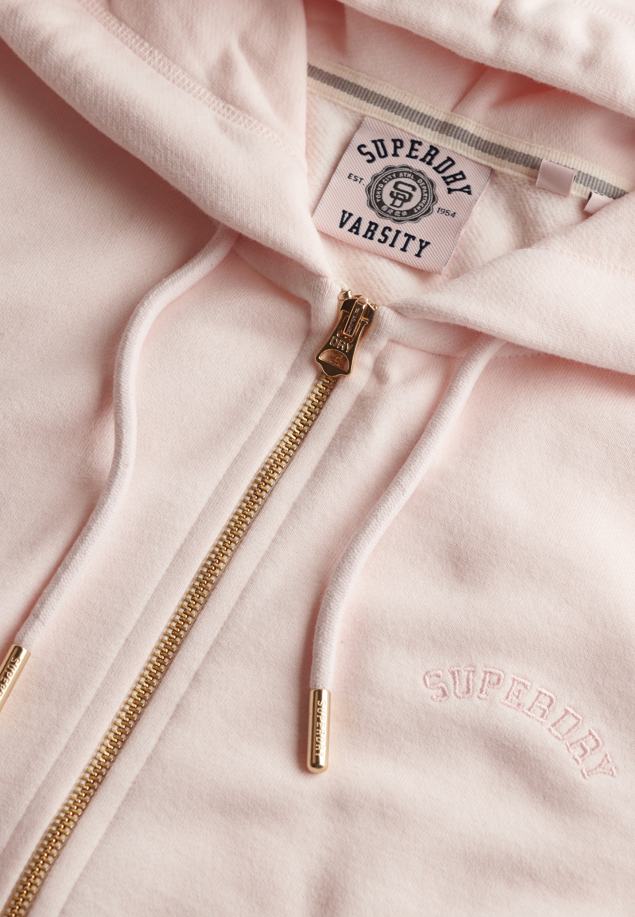 Superdry Kapuzensweatjacke »ESSENTIAL LOGO ZIPHOOD HB«