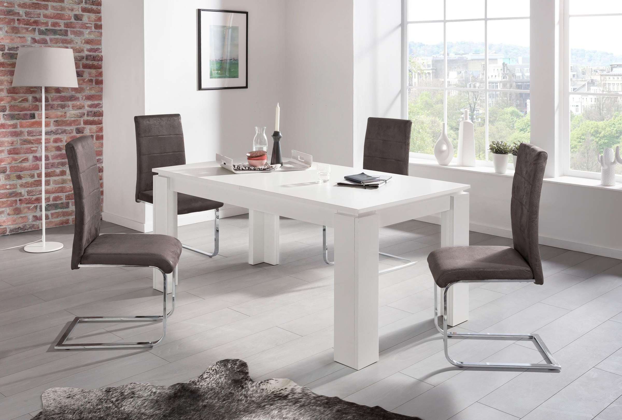 INOSIGN Esstisch »Tanum«, Ausziehbarer Esszimmertisch 160-200 cm - Maße (B/T/H) 160/90/77 cm