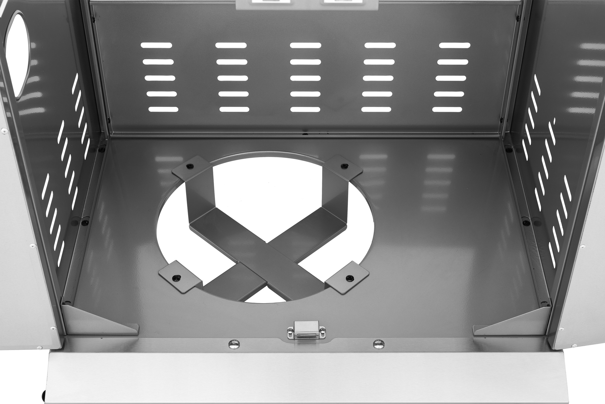 Hanseatic Gasgrill »Richland« BxTxH: 134,7 x 57 x 117 cm, 21,5 kW Gesamt, Edelstahl-Turbobrenner