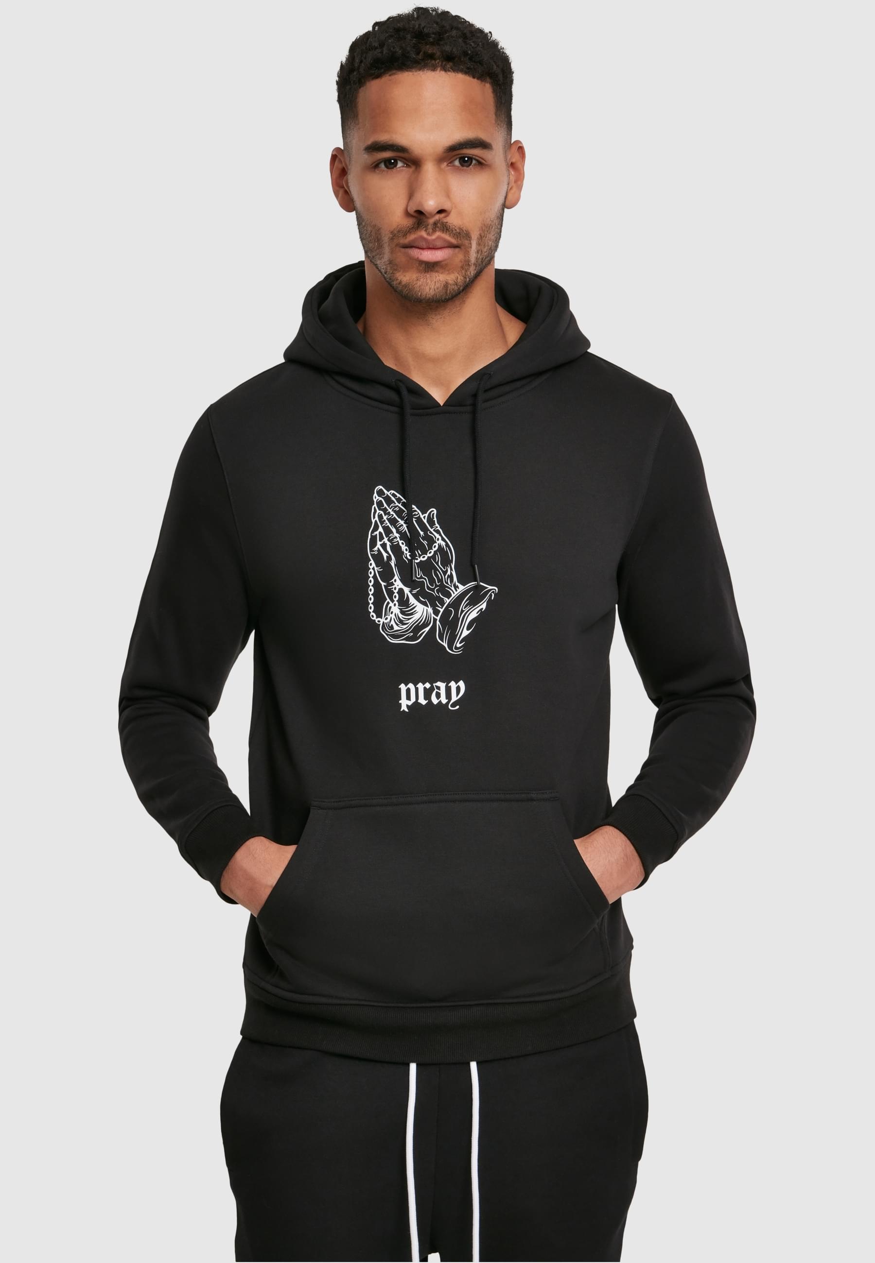 MisterTee Sweatshirt »MisterTee Herren Dark Pray Hoody«, (1 tlg.)