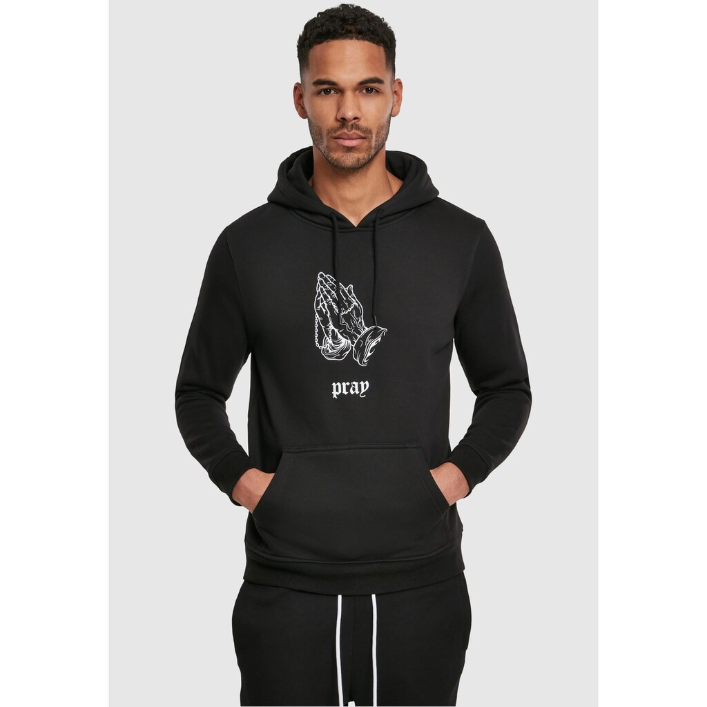 MisterTee Sweatshirt »MisterTee Herren Dark Pray Hoody«, (1 tlg.)