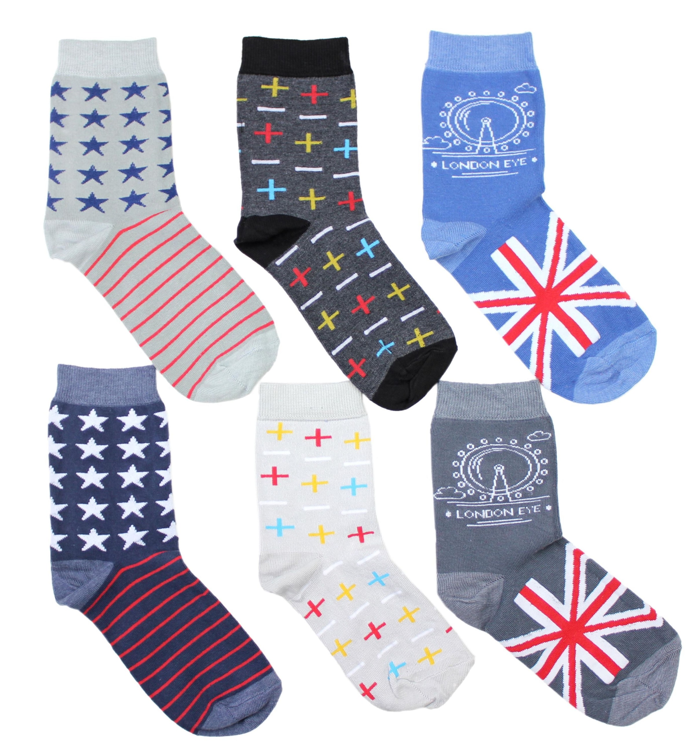 TupTam Kurzsocken "Socken Kinder Socken Mädchen Jungen Bunt Gemustert 6er Pack"