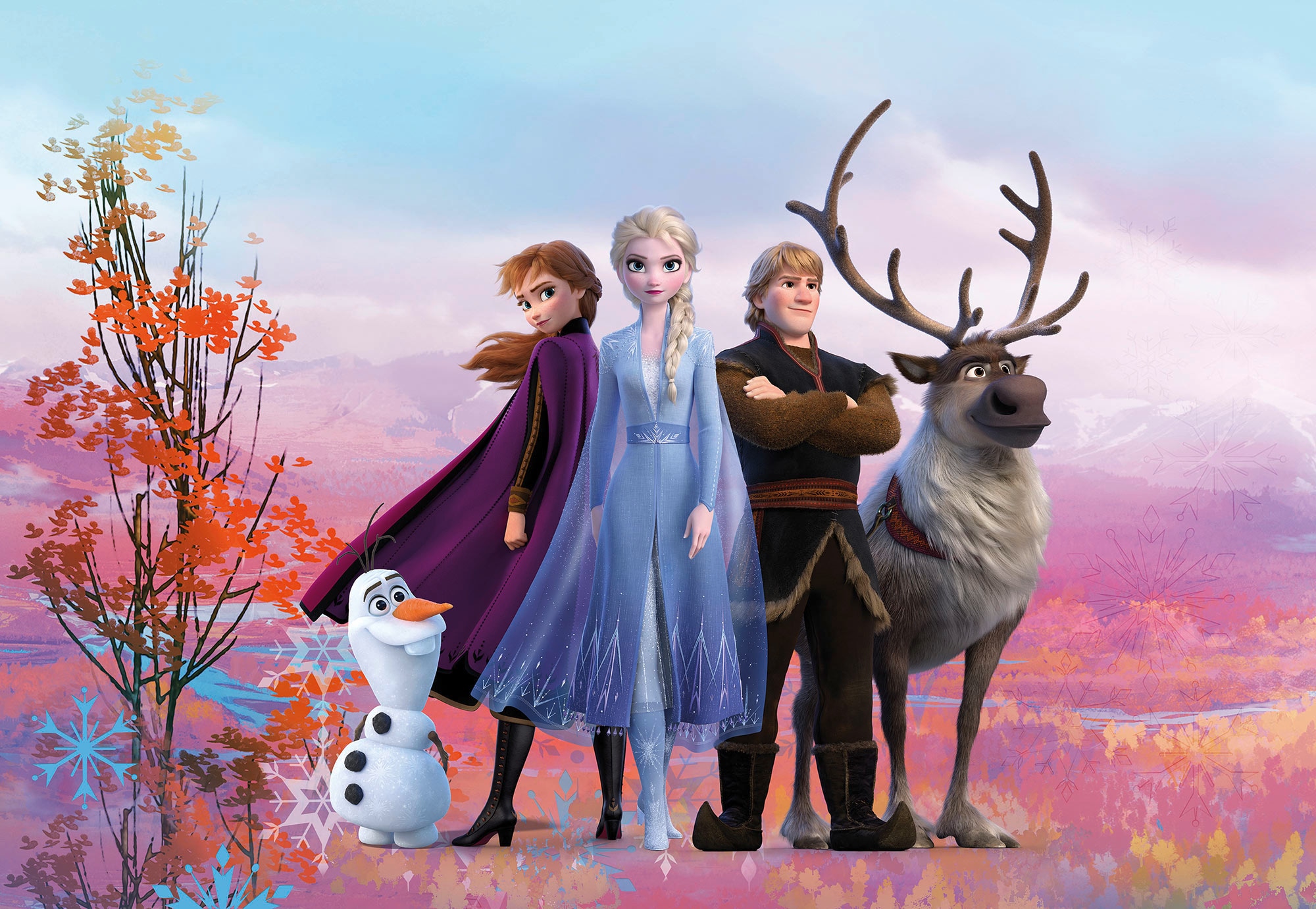 Komar Fototapetas »Frozen Iconic« 368x254 cm...