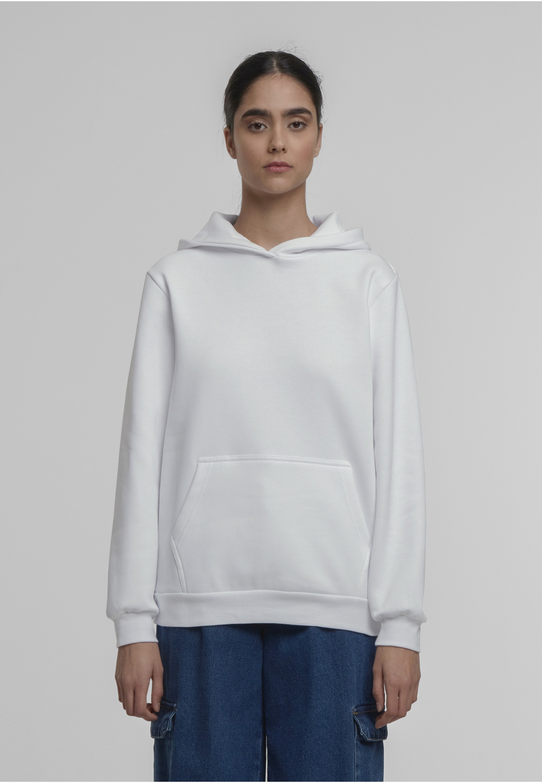 URBAN CLASSICS Kapuzensweatshirt »Urban Classics Ladies Loose Brushed Fleece Hoody«
