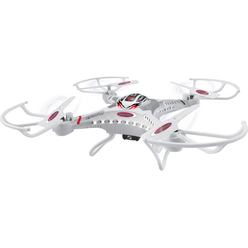 Jamara RC-Quadrocopter »Catro AHP+ 2,4GHz weiß«, mit HD Kamera