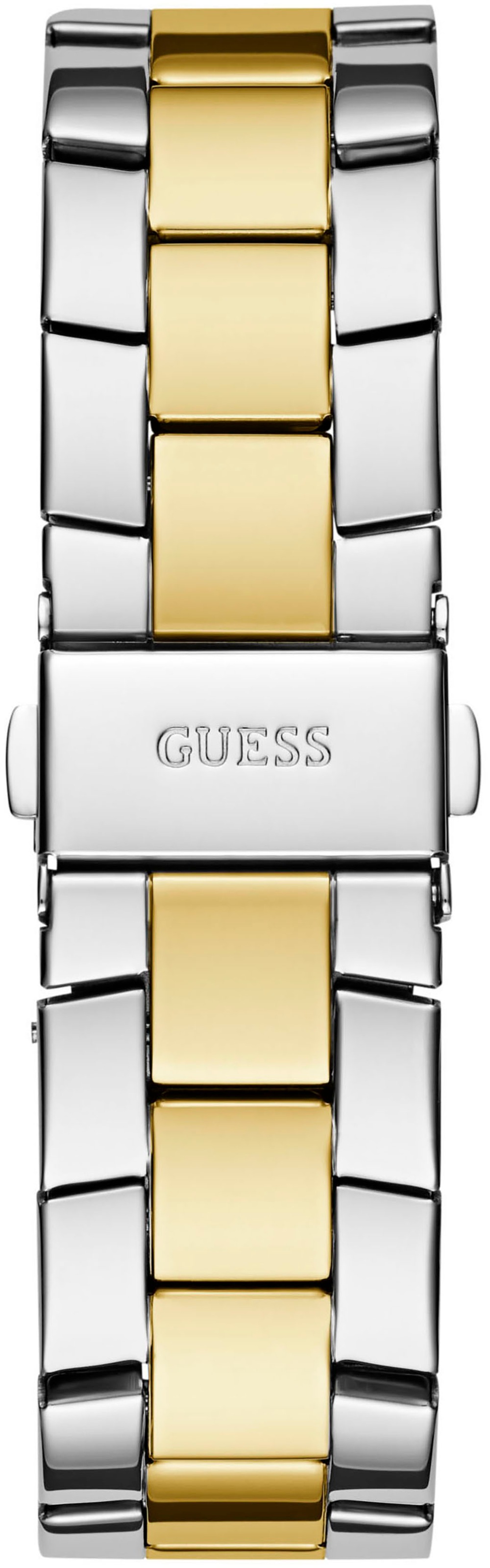 Guess Multifunktionsuhr »MAJESTY«, Quarzuhr, Armbanduhr, Damenuhr, Datum, 12/24-Std.-Anzeige