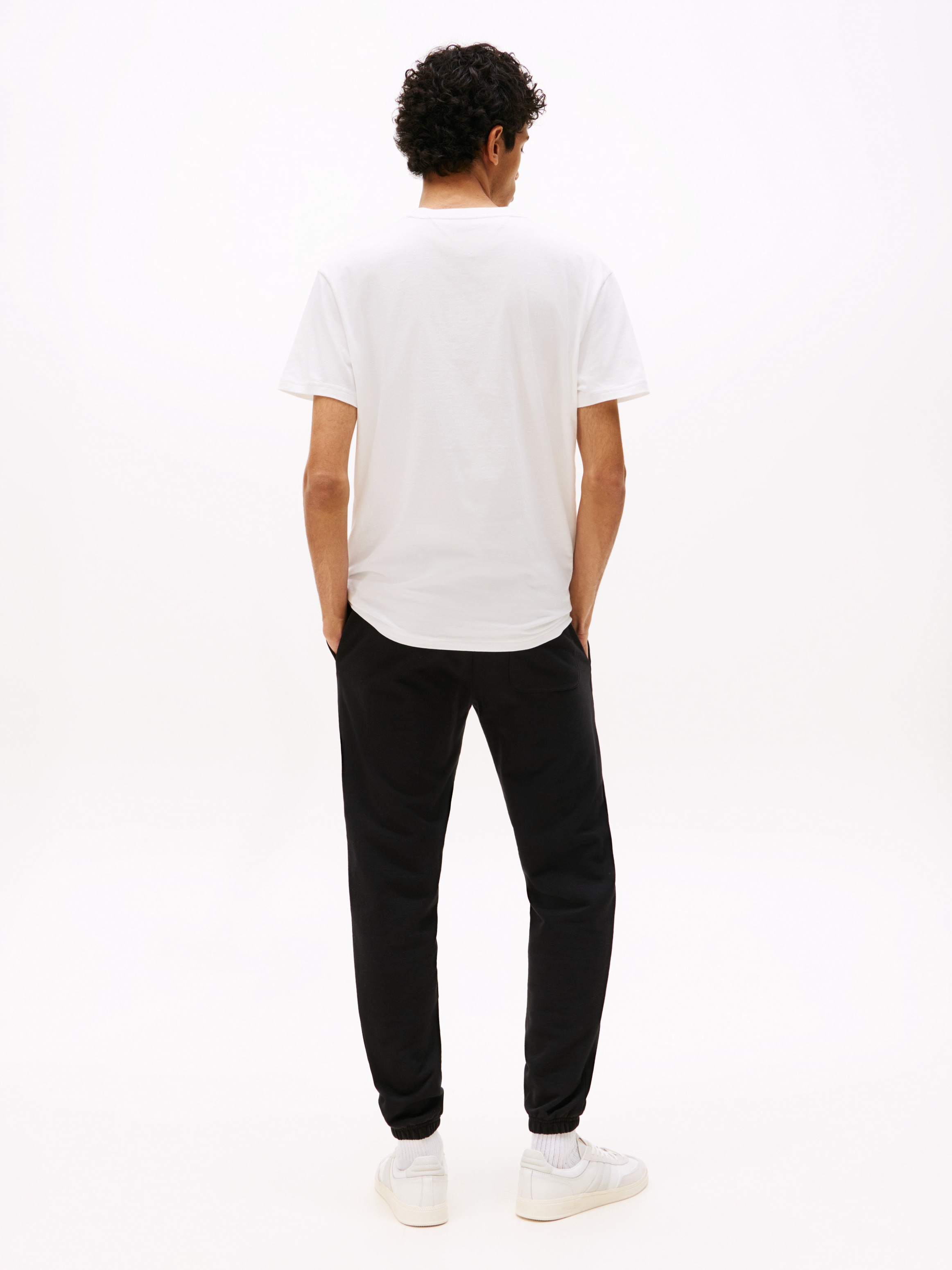 Tommy Jeans Sweathose »TJM RWB FLAG«, Jogginghose, Print, elastischer Bund, slim fit