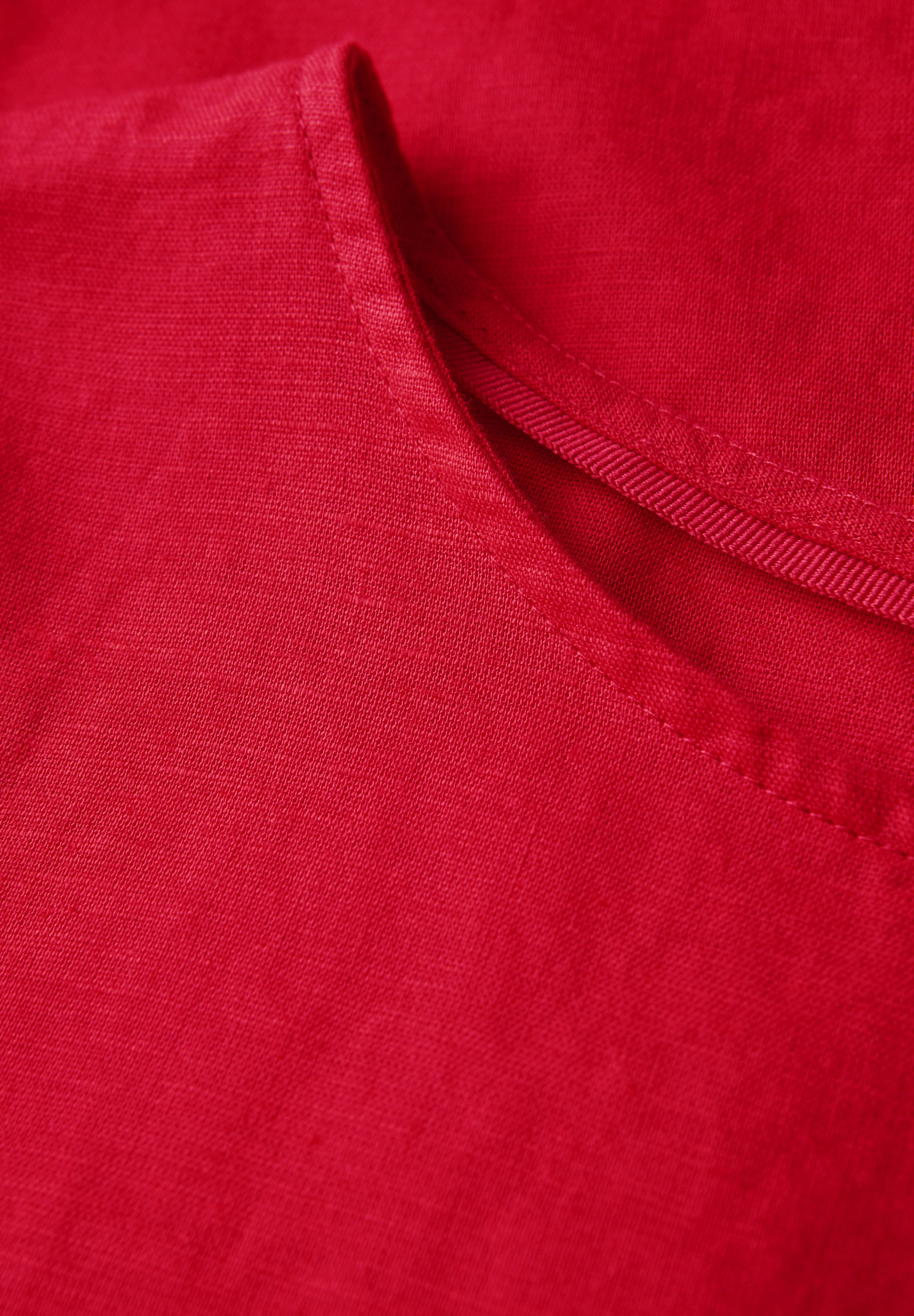 STREET ONE Shirtbluse, mit Leinenanteil