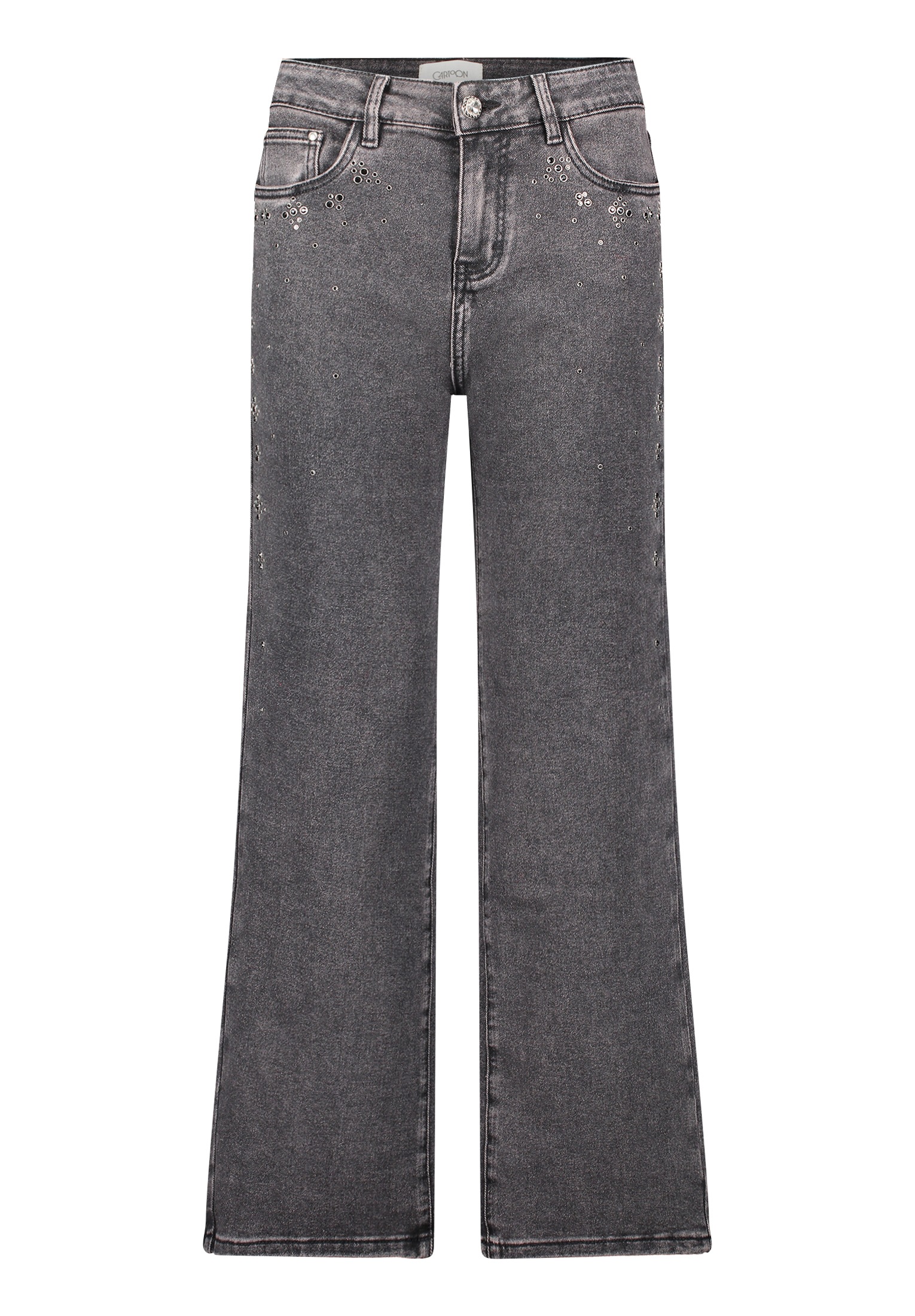 Cartoon Stretch-Jeans »Damen mit Strass«