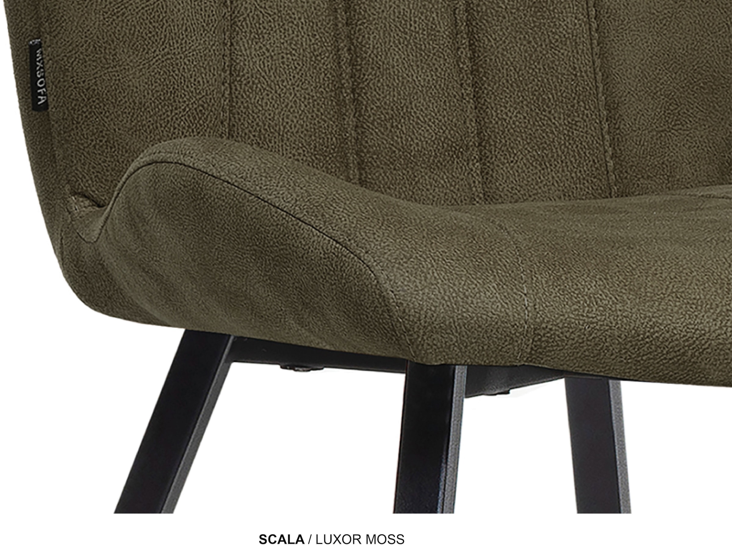 OMG Design Esszimmerstuhl »Scala« (Set) 2 Stk.Esszimmerstuhl, pflegeleichter Bezug