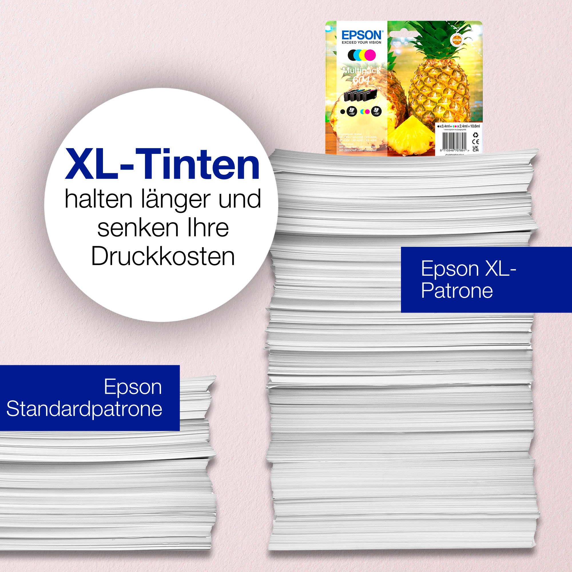 Epson Tintenpatrone »604 Druckerpatrone«
