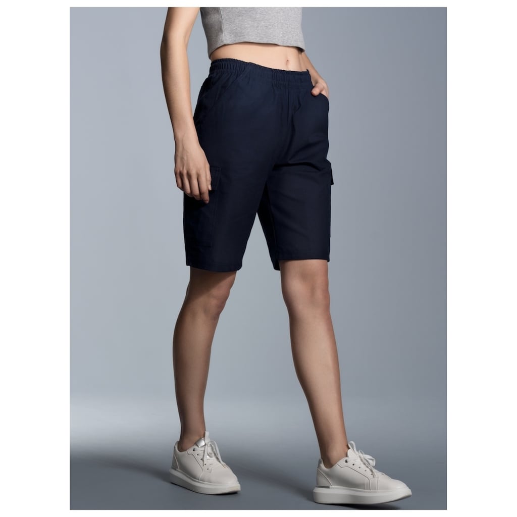 Trigema Jerseyhose »TRIGEMA Cargo-Bermuda aus 100% Baumwolle«, (1 tlg.)