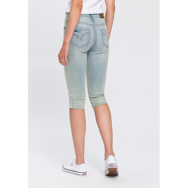 Arizona Caprijeans, Mid Waist kaufen | BAUR