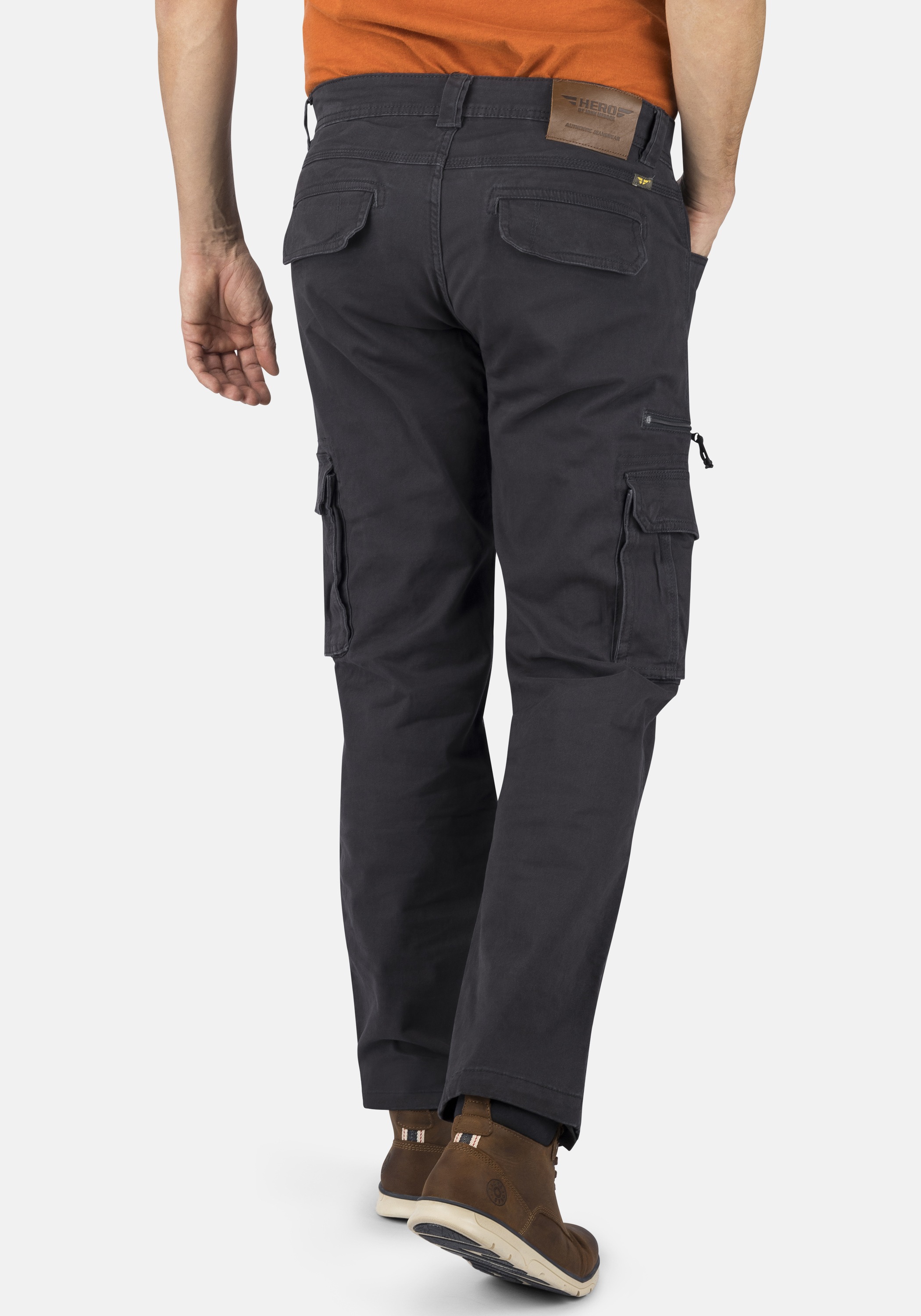 HERO by John Medoox Cargohose »CALGARY Stretchtwill Cargohose«, Outdoorhose Casual Twill für Herren