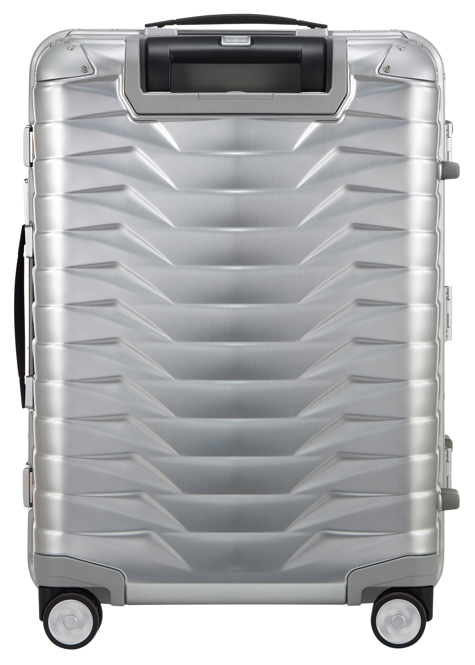 Samsonite Hartschalen-Trolley »PROXIS ALU, verschiedene Größen«, 4 Rollen, Hartschalen-Koffer, Reisekoffer, Koffer, TSA-Zahlenschloss