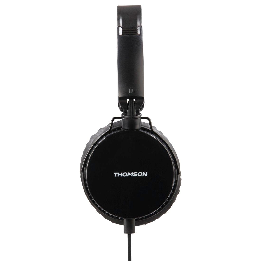 Thomson On-Ear-Kopfhörer »On-Ear Kopfhörer Headset mit flachem Kabel Telefon -Funktion HED2207BK« | BAUR