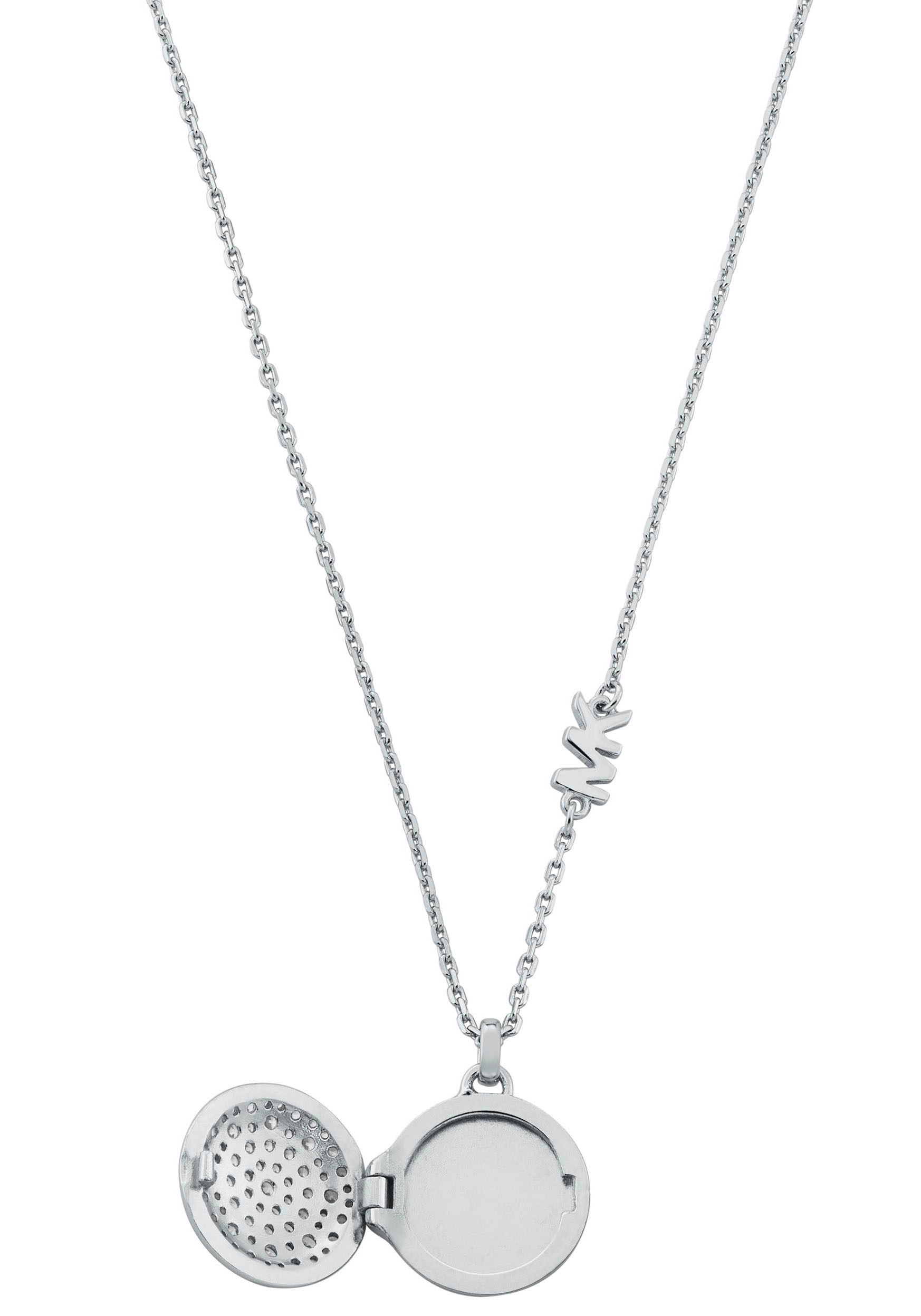 MICHAEL KORS Ohrring und Ketten Set »PREMIUM, LOCKET, MKC1700SET«, (Set, 5 tlg.), mit Zirkonia (synth.)