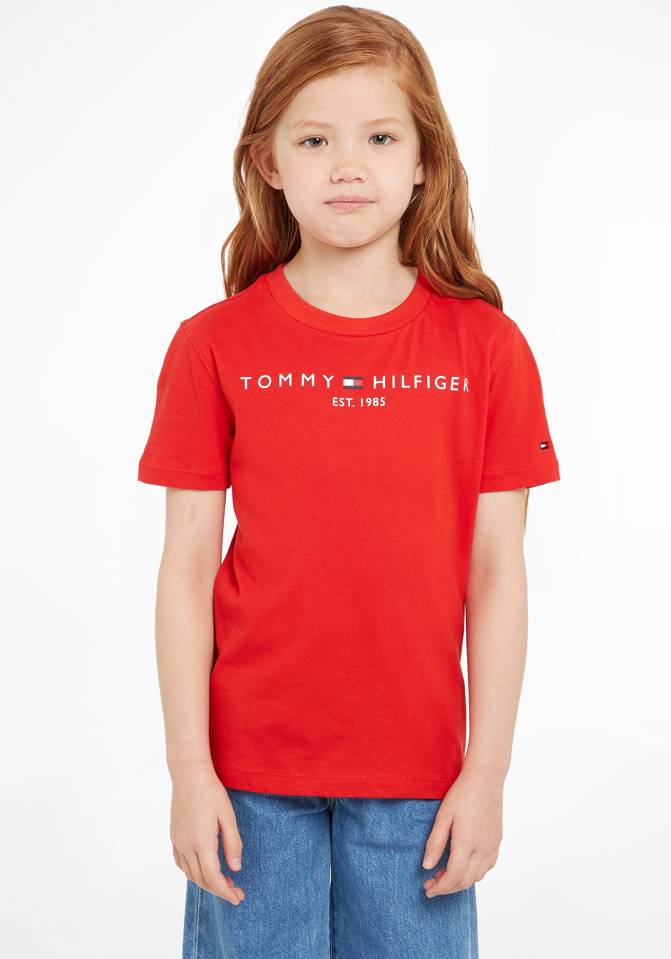 T-Shirt Hilfiger kaufen Jungen Tommy für Mädchen »ESSENTIAL und BAUR online | TEE«,