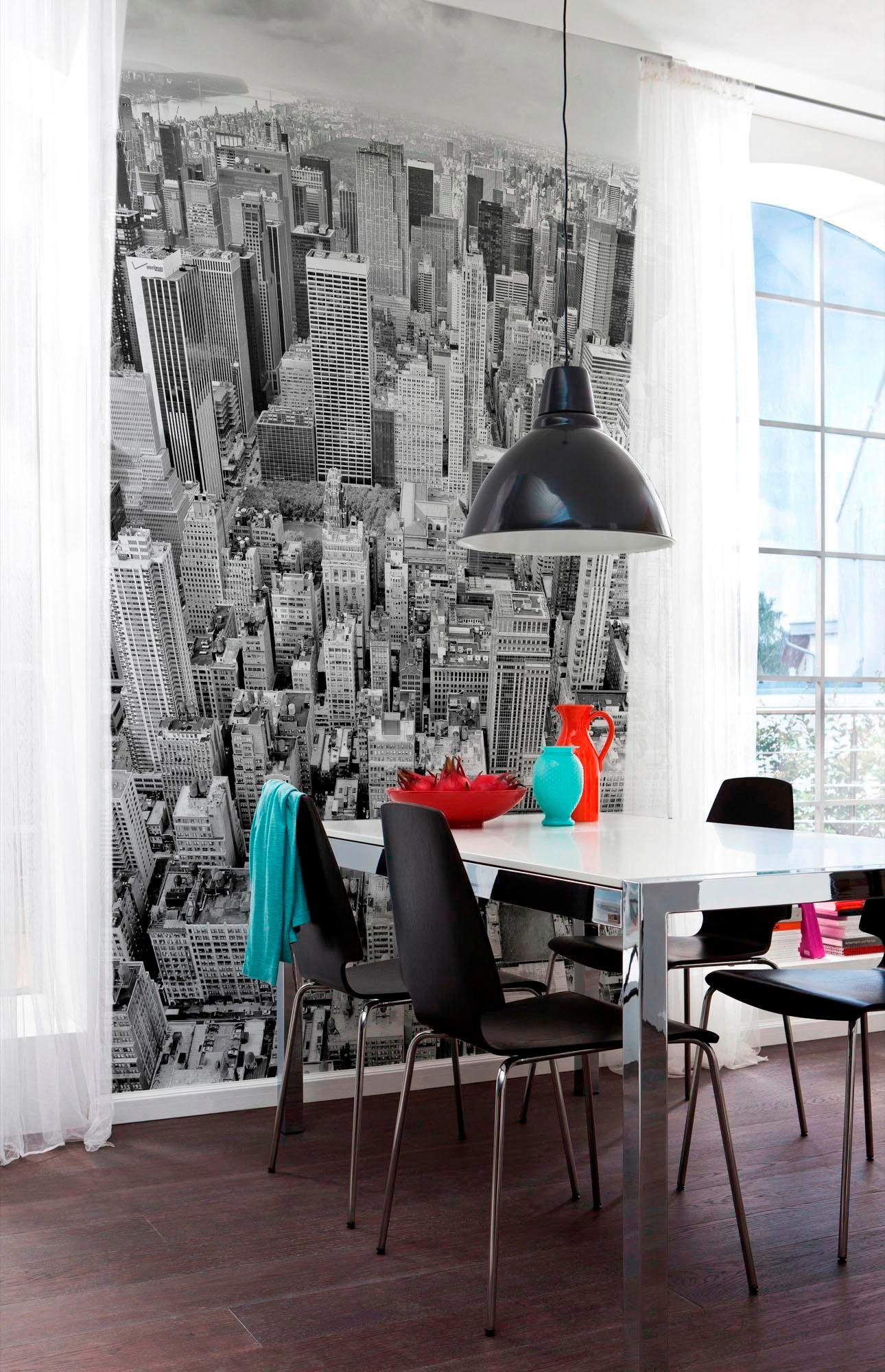 Komar Vliestapete »Digitaldruck Vlies -  Uptown - Größe 200 x 260 cm« bedruckt glatt Wohnzimmer, Schlafzimmer