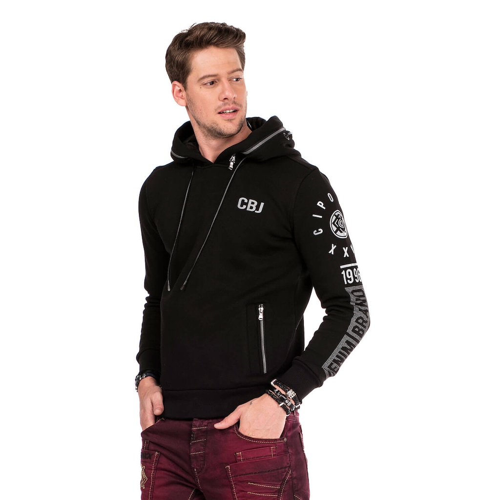 Cipo & Baxx Kapuzensweatshirt