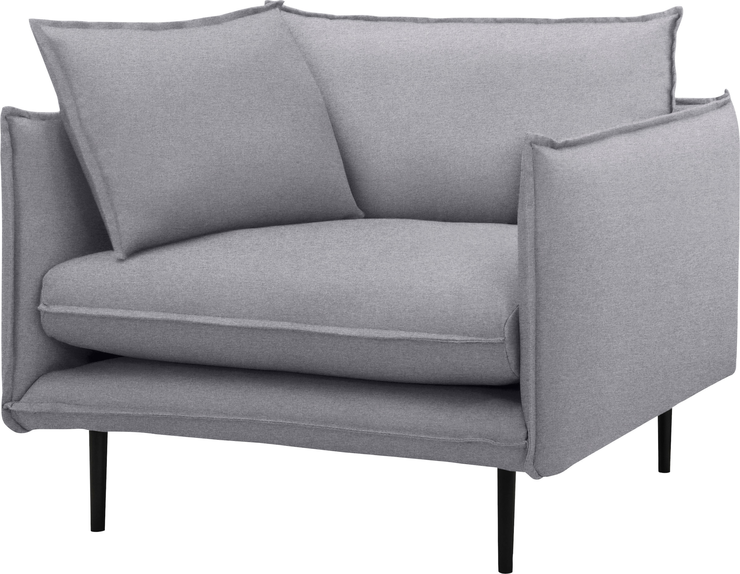 Home affaire 1,5-Sitzer "Somba" mit dickem Keder und eleganter Optik günstig online kaufen