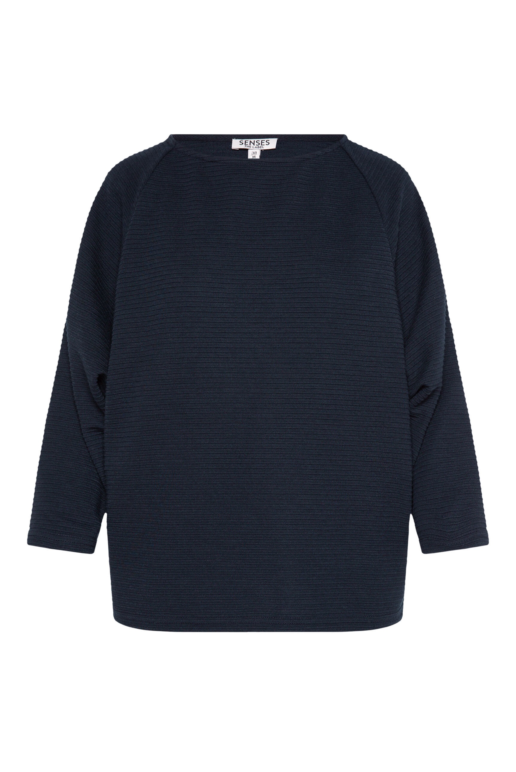 SENSES.THE LABEL Sweater mit verkürzten Ärmeln
