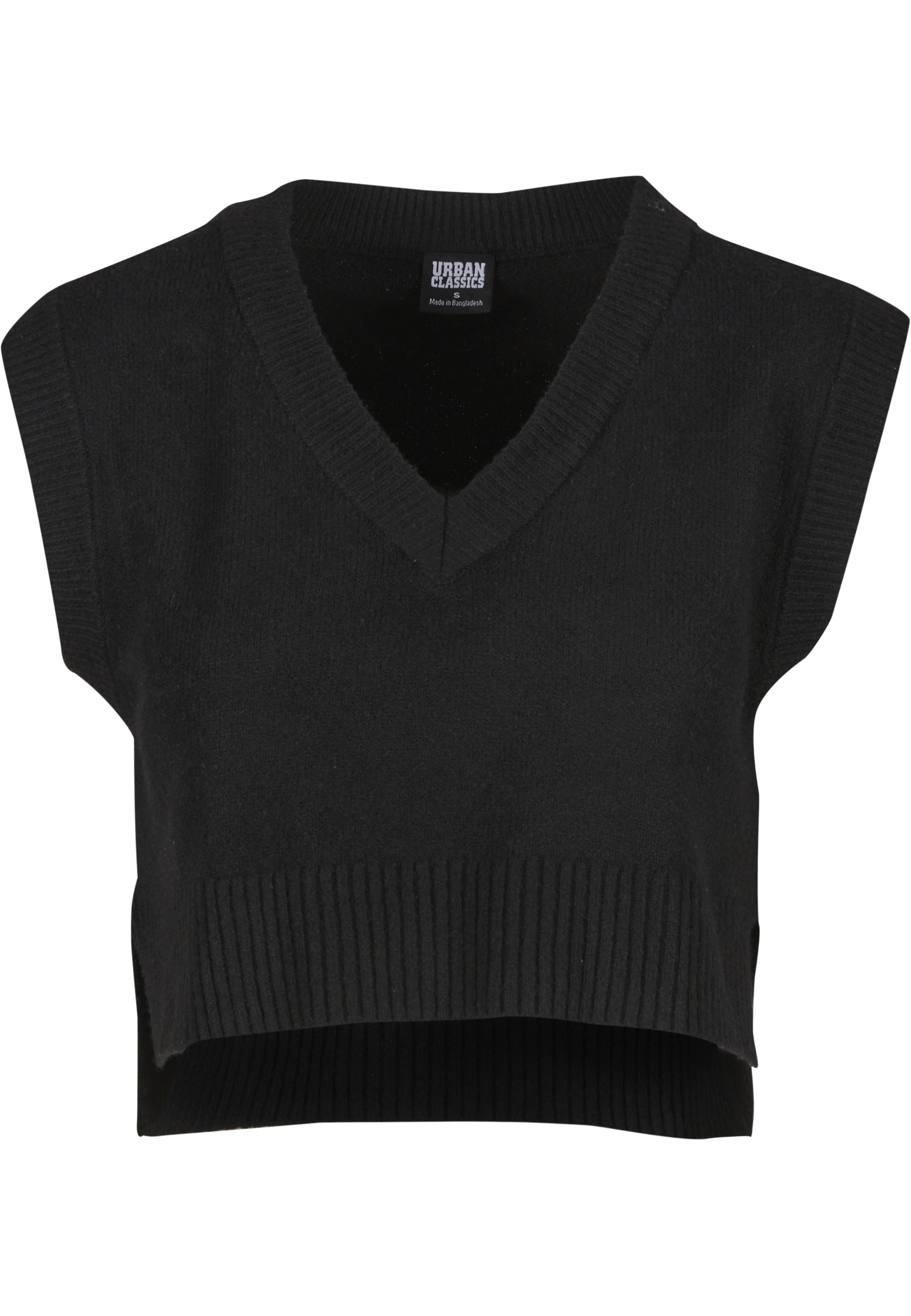URBAN CLASSICS Steppweste "Urban Classics Ladies Soft Knit Pullunder" günstig online kaufen