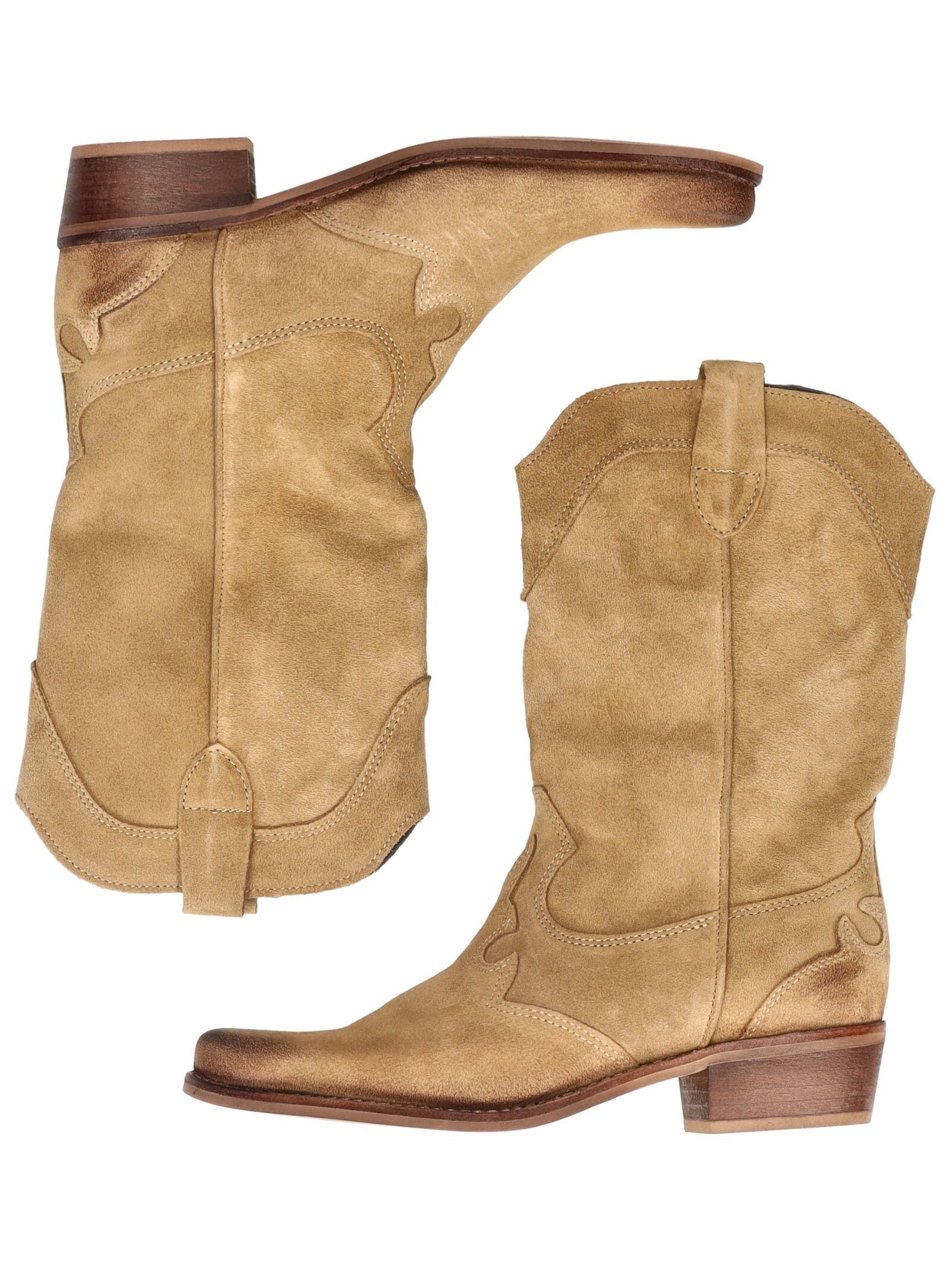 Felmini Bikerboots »Felmini Stiefel Veloursleder«