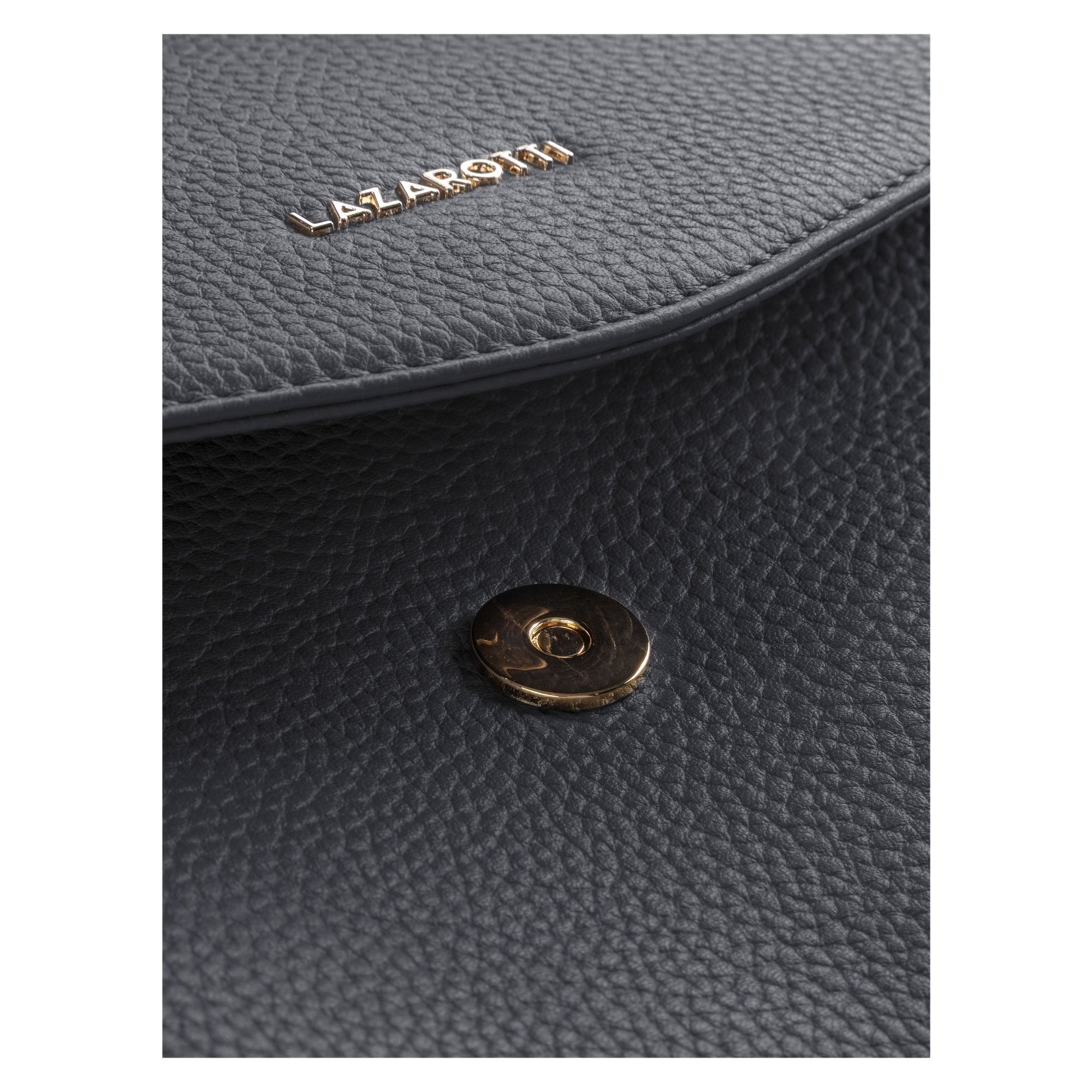 Lazarotti Umhängetasche »Bologna Leather Crossbody Umhängetasche Leder 22 cm«
